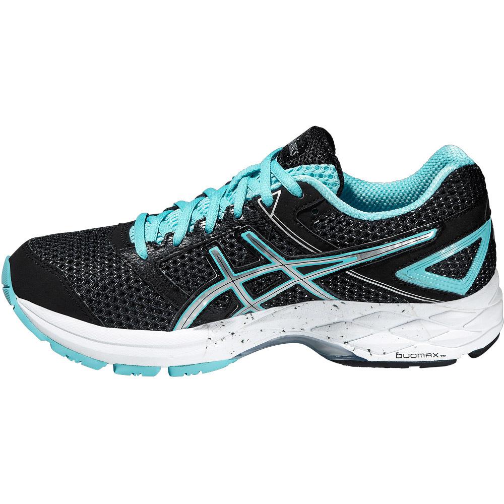Asics Womens GELPhoenix 7 Running Shoes Black/Turquoise