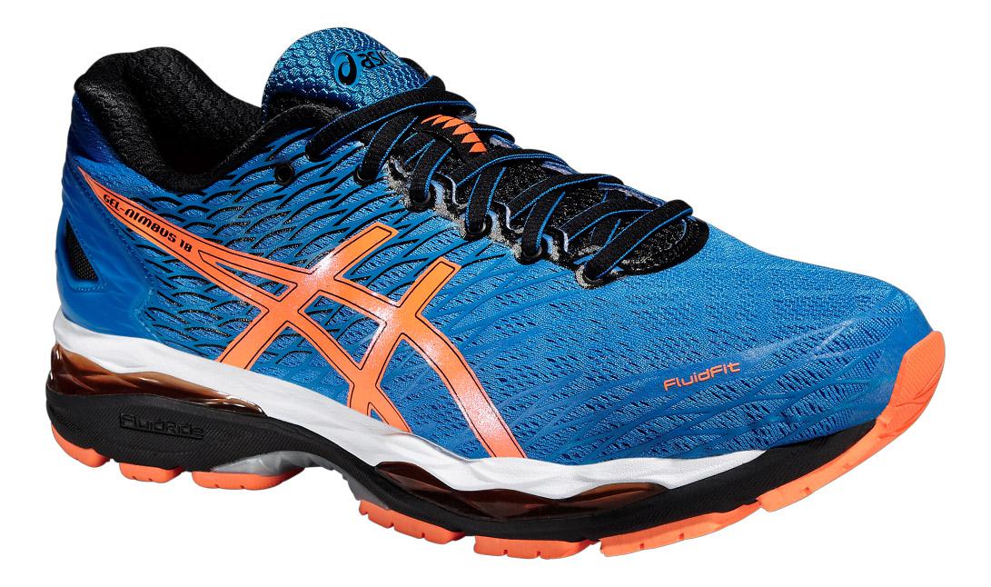 asics gel nimbus 18 electric blue