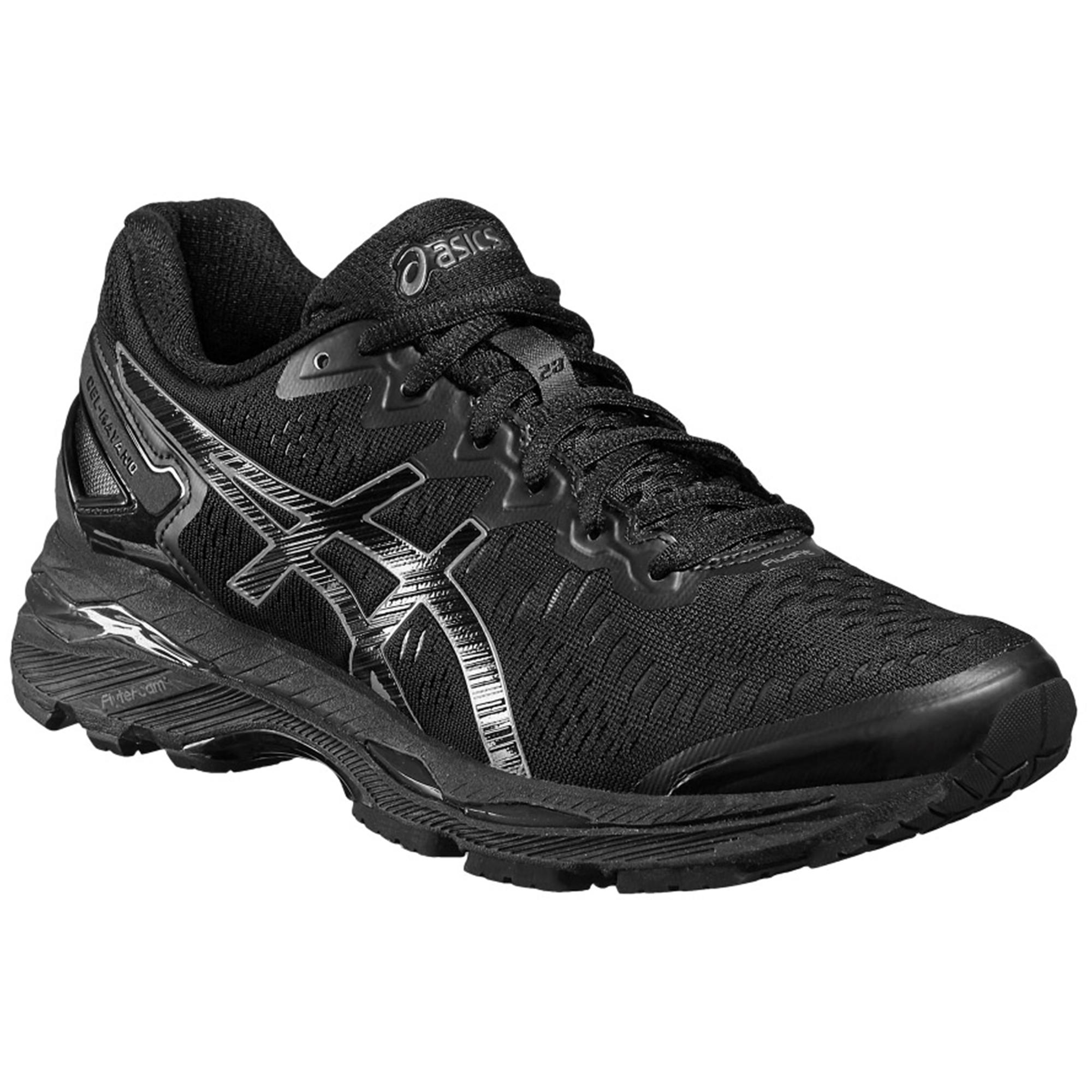 Asics Womens GEL-Kayano 23 Running Shoes - Black - www.neverfullmm.com