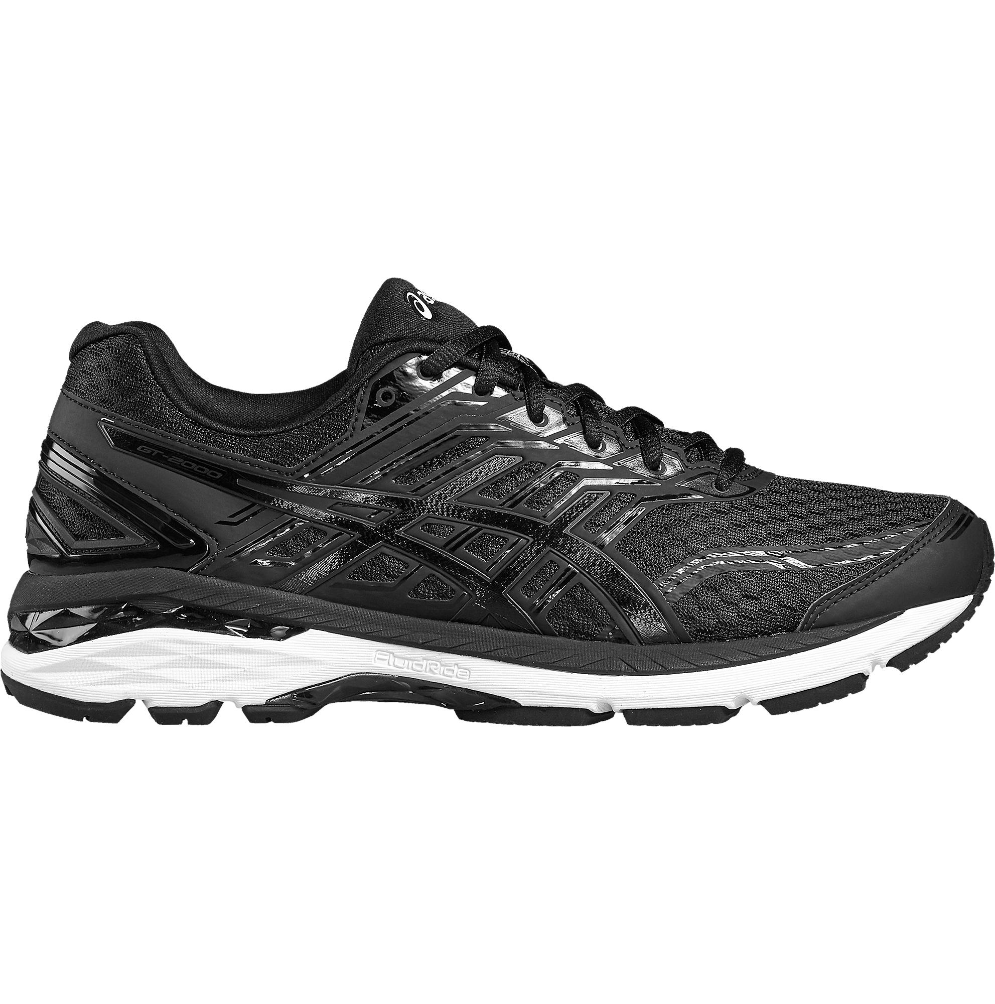 Asics Mens GT-2000 5 Running Shoes - Black/Onyx/White - Tennisnuts.com