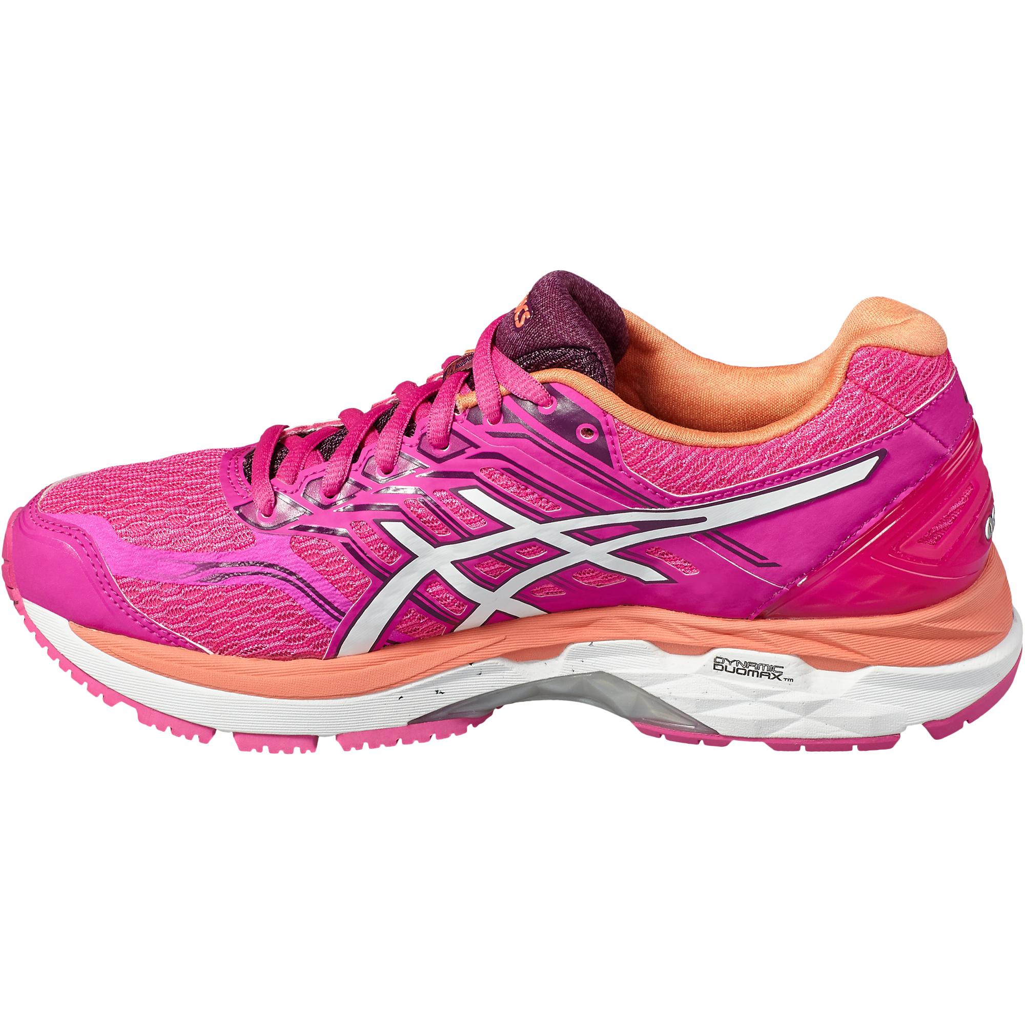 Asics Womens GT-2000 5 Running Shoes - Pink Glow - www.bagssaleusa.com