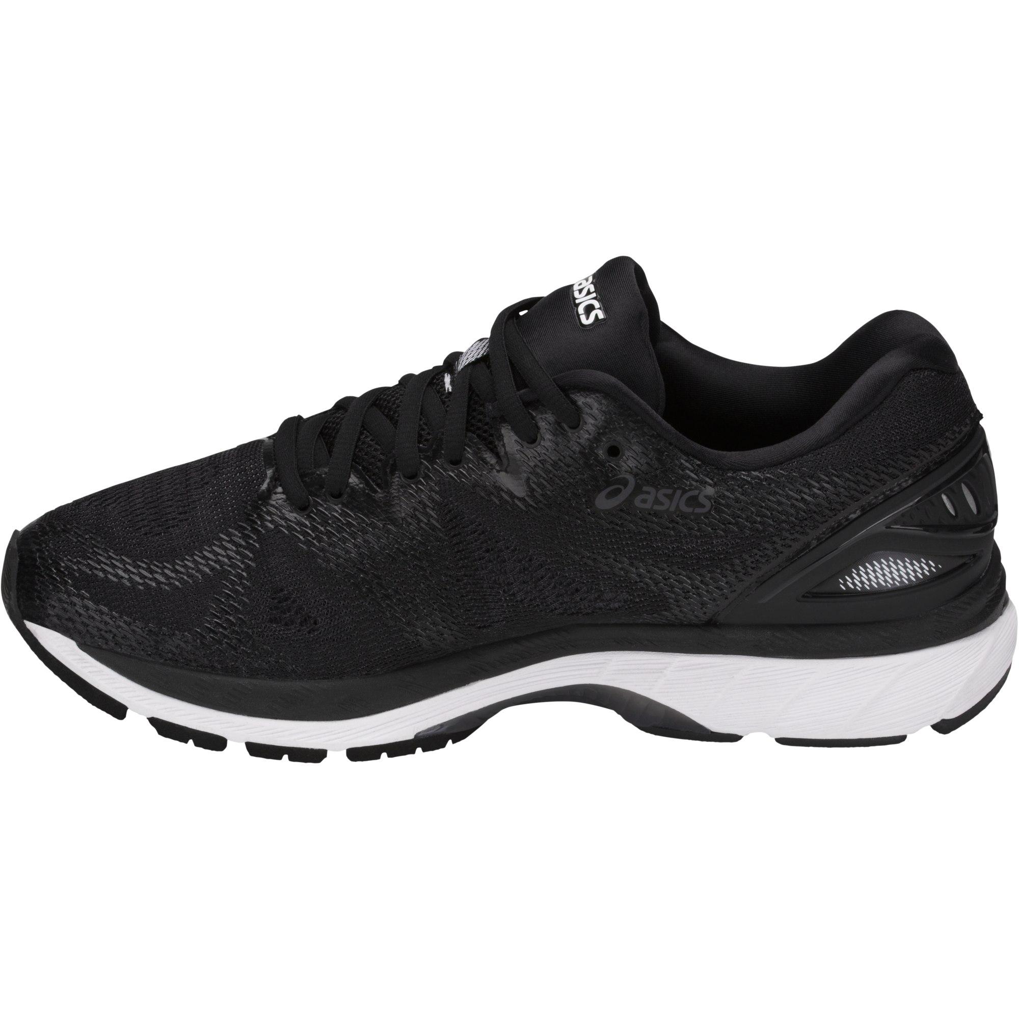 Asics Mens GELNimbus 20 Running Shoes Black/White/Carbon