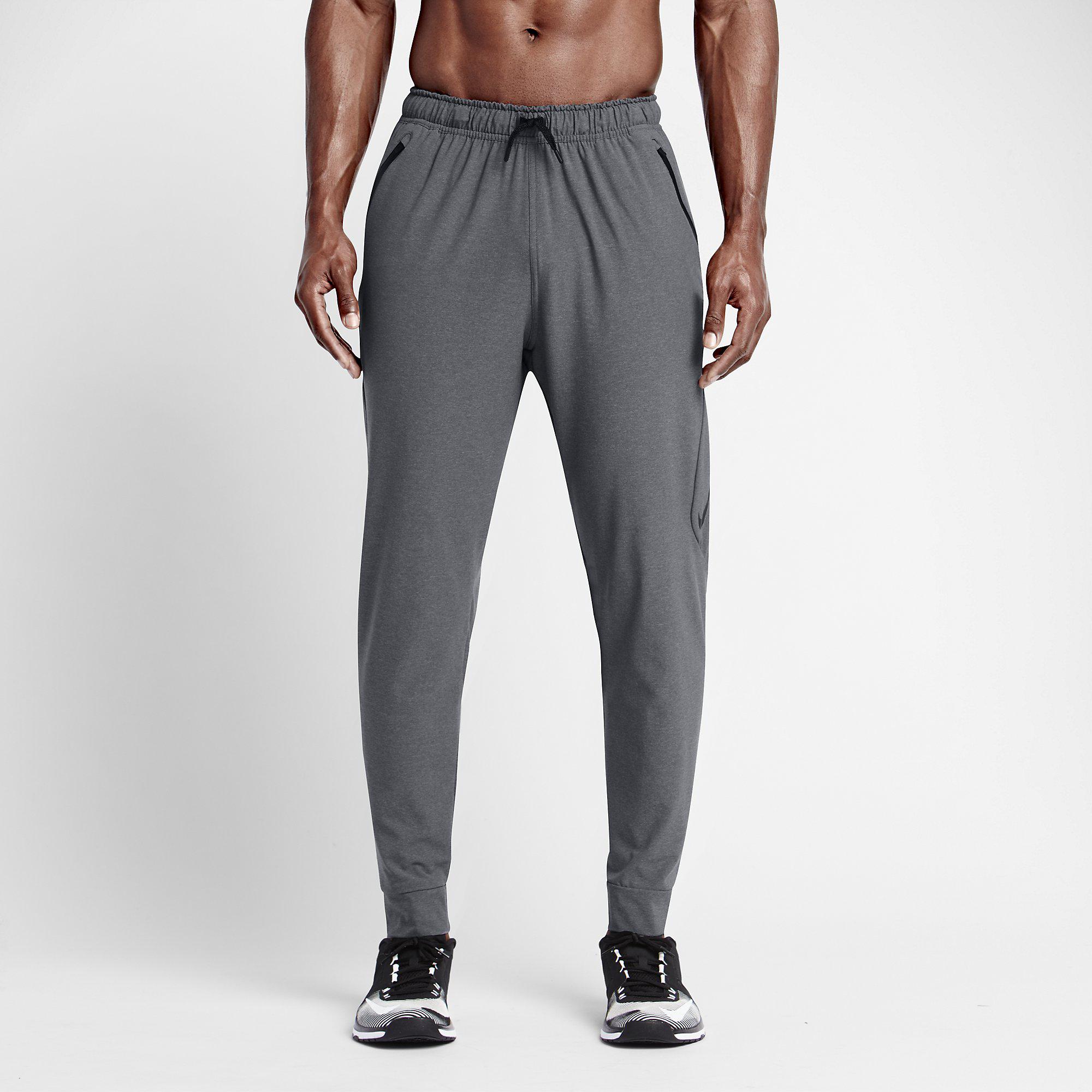 Nike Mens Tech Woven Training Pants Dark Grey/Black