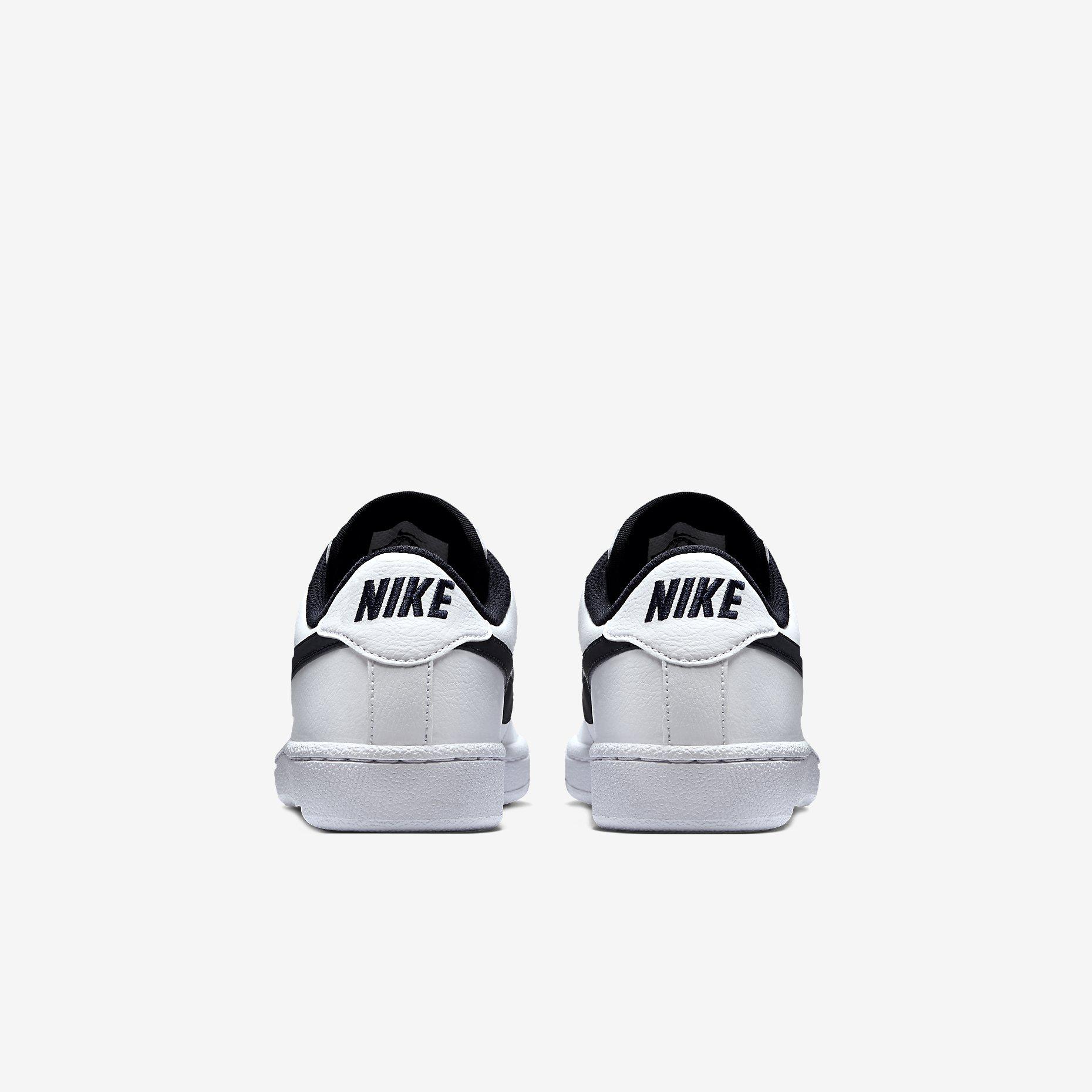 Nike Boys Classic Tennis Shoes - White/Obsidian - Tennisnuts.com