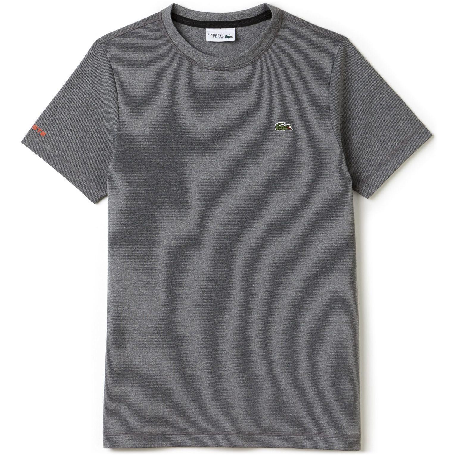 lacoste striped t shirt mens