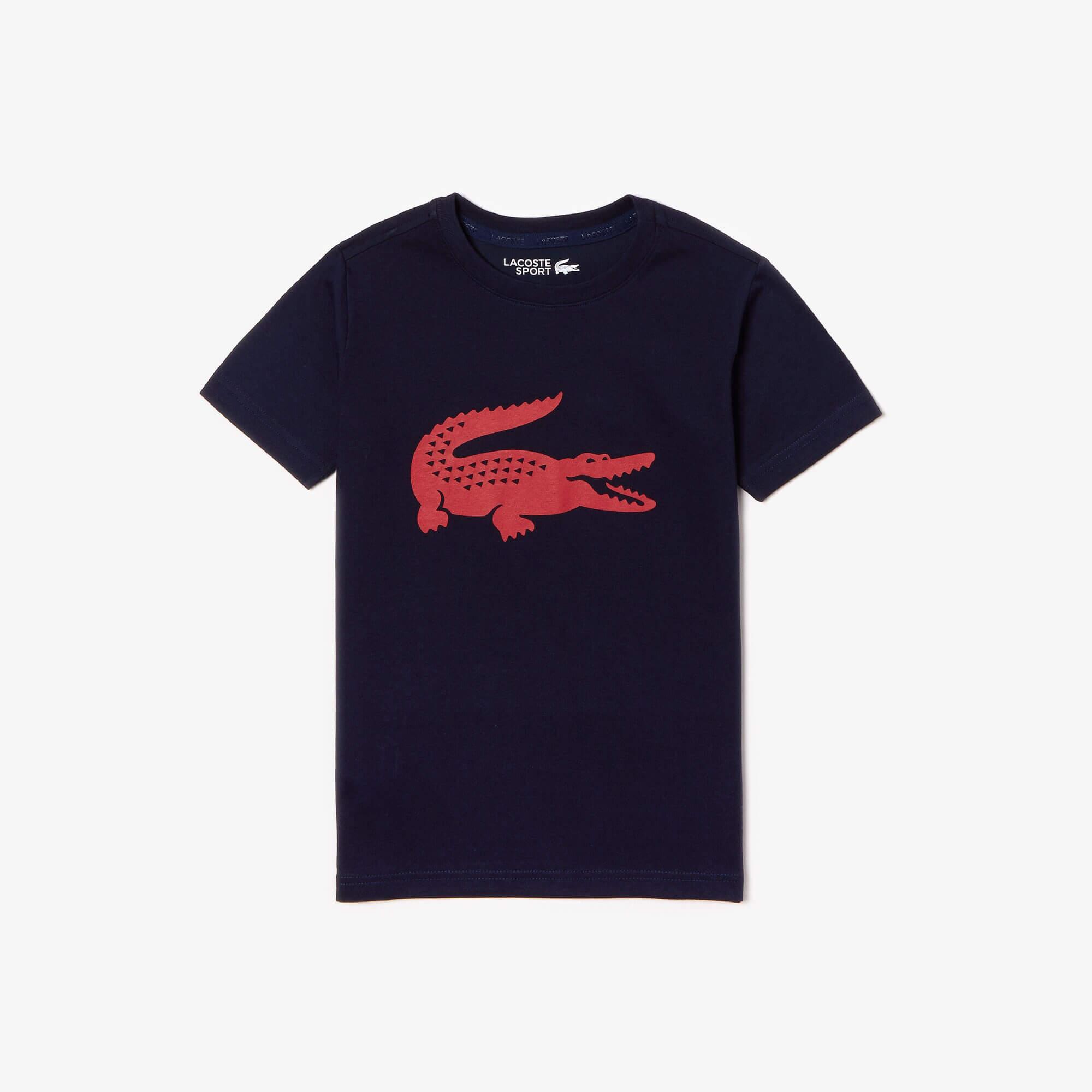 lacoste big croc tee