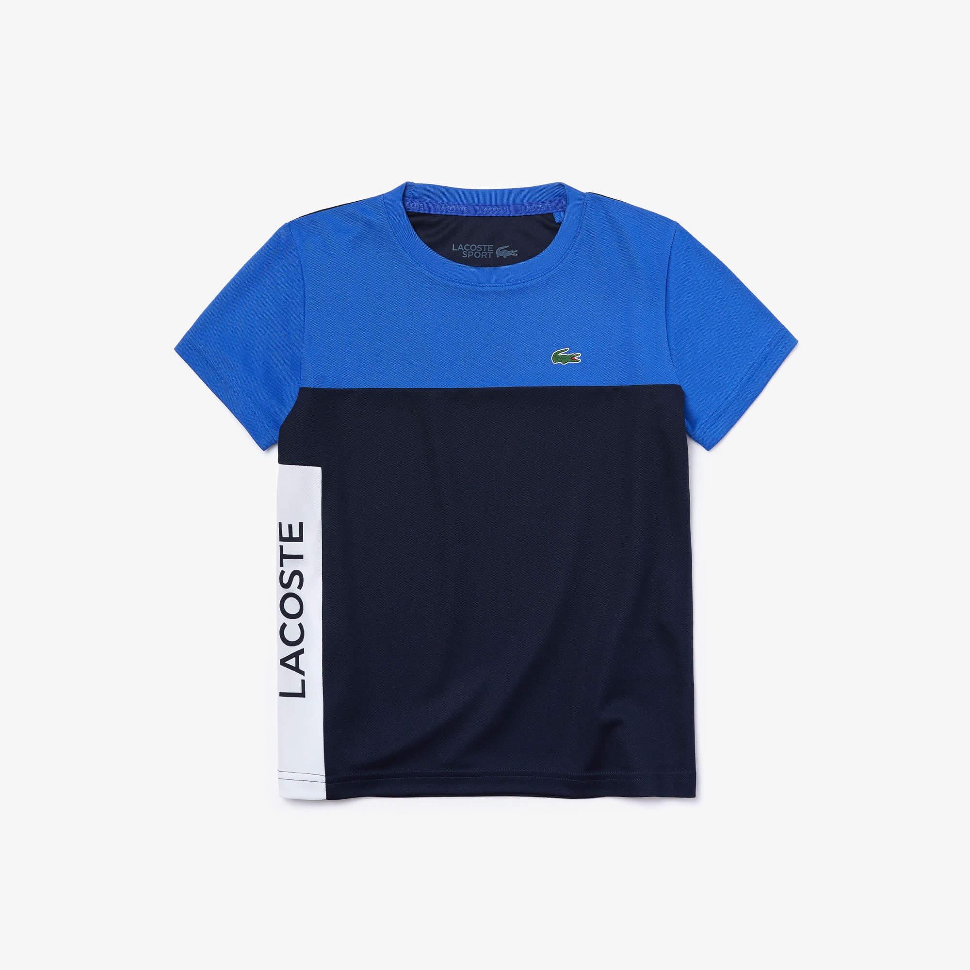 blue lacoste t shirt