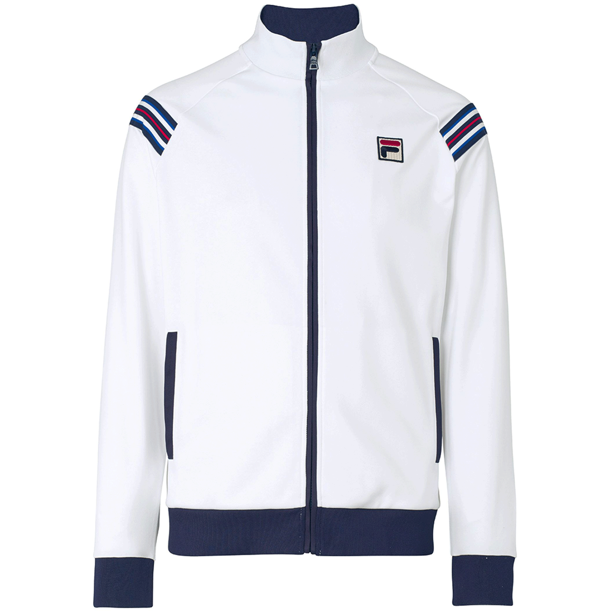 fila black and white jacket