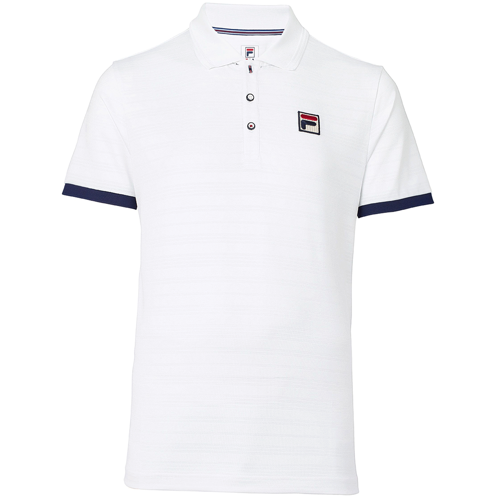 fila polo mens black