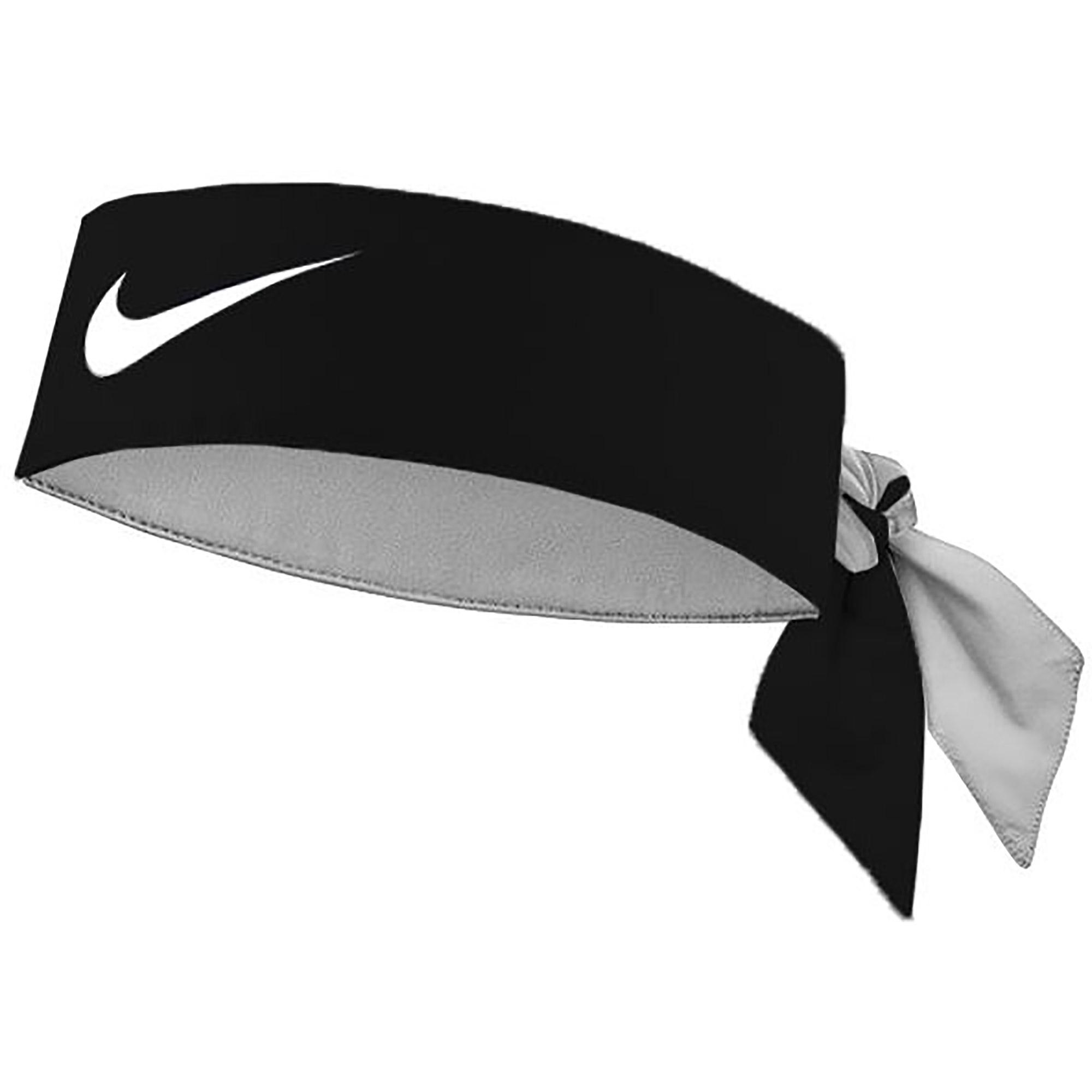Nike Dry Headband - Black/White - Tennisnuts.com