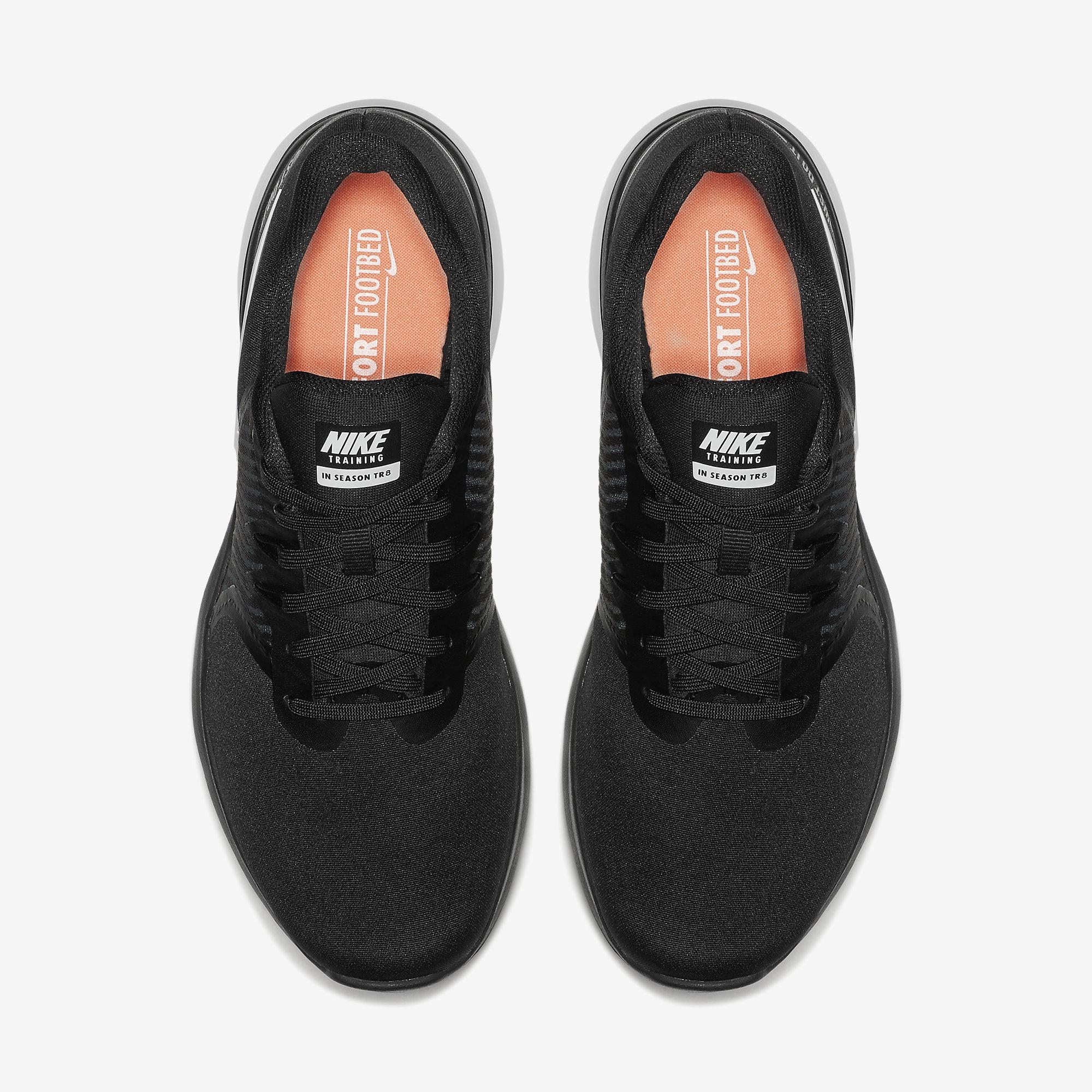 nike tr8 black