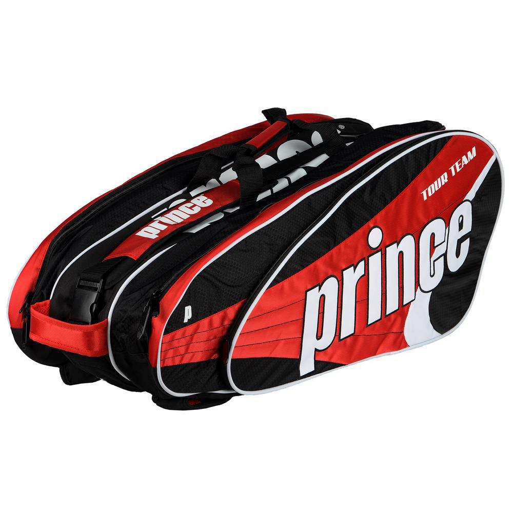 Prince Tour Team 12 Pack Racket Bag - Red - Tennisnuts.com