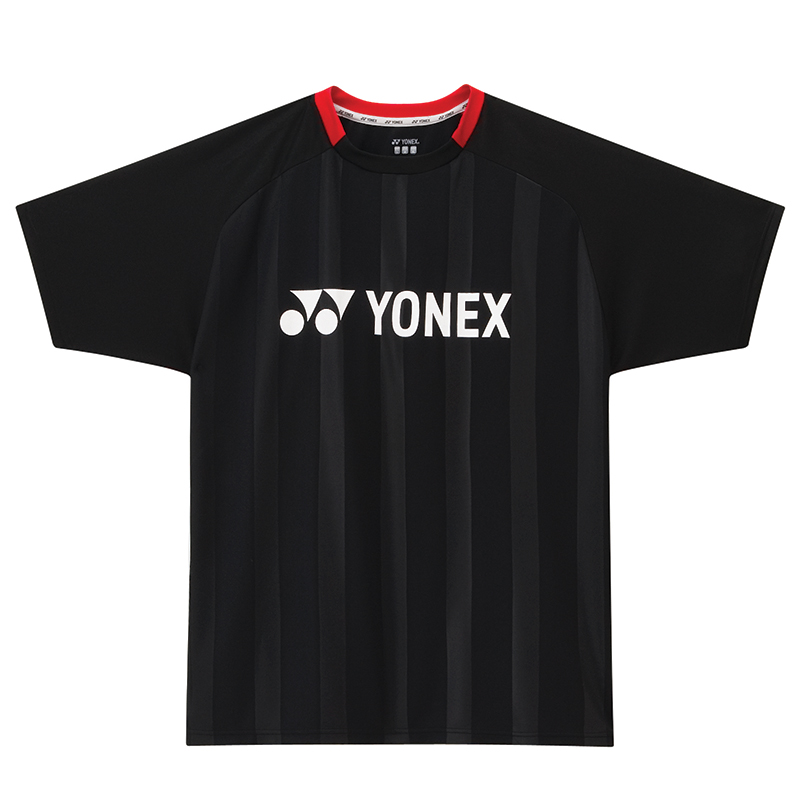Yonex Mens Logo TShirt Black/Red (U5201)