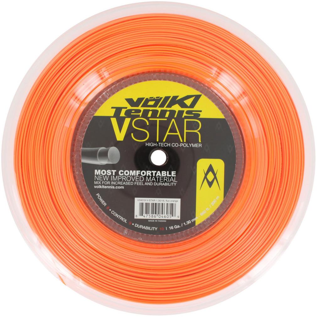 Volkl V-Star 16 1.30mm Tennis Strings 200M Reel 