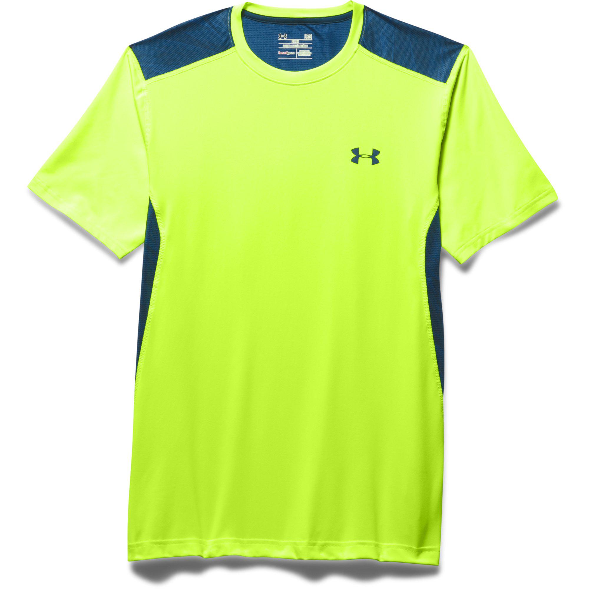 under armour raid short sleeve training t shirt mens