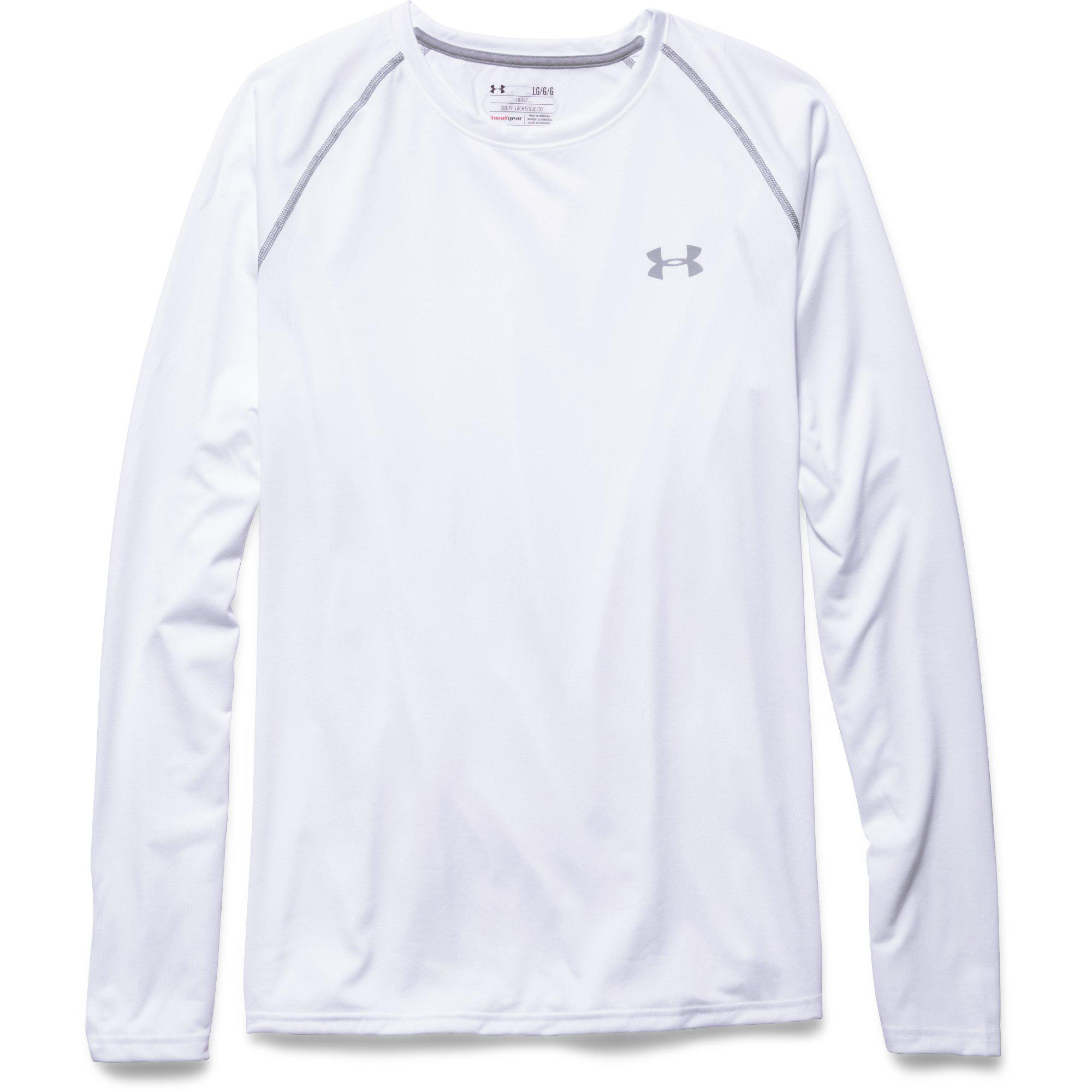 under armour long sleeve white