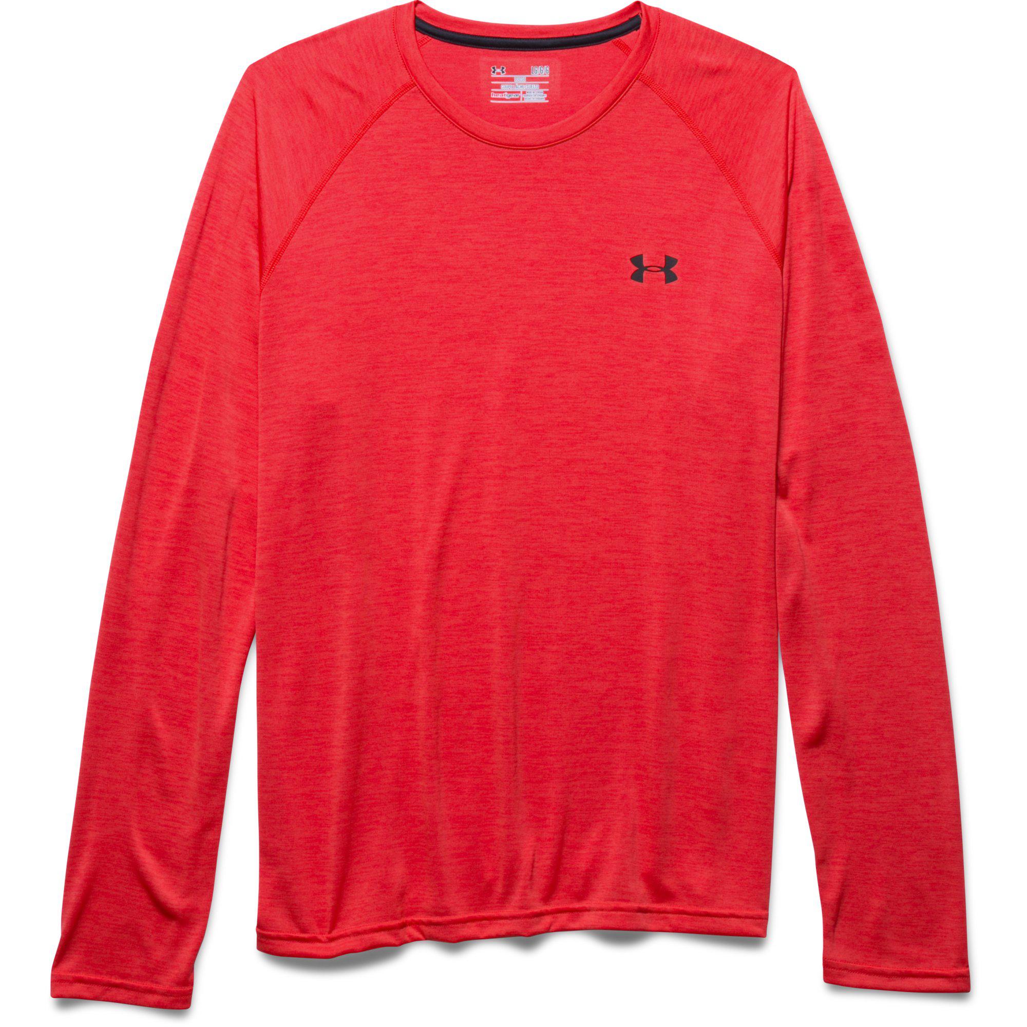 under armour men's tech novelty long sleeve shirt