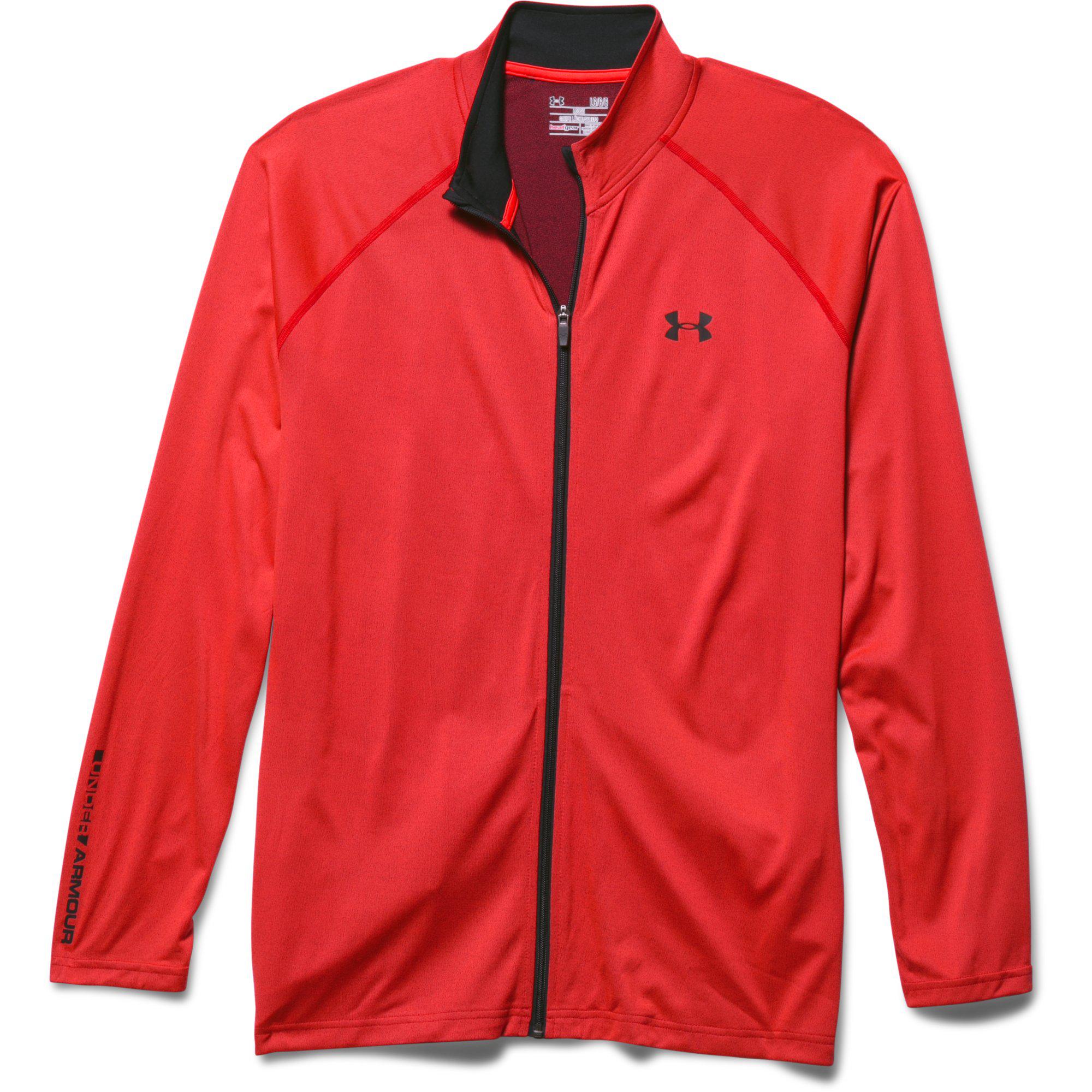 under armour jacket red