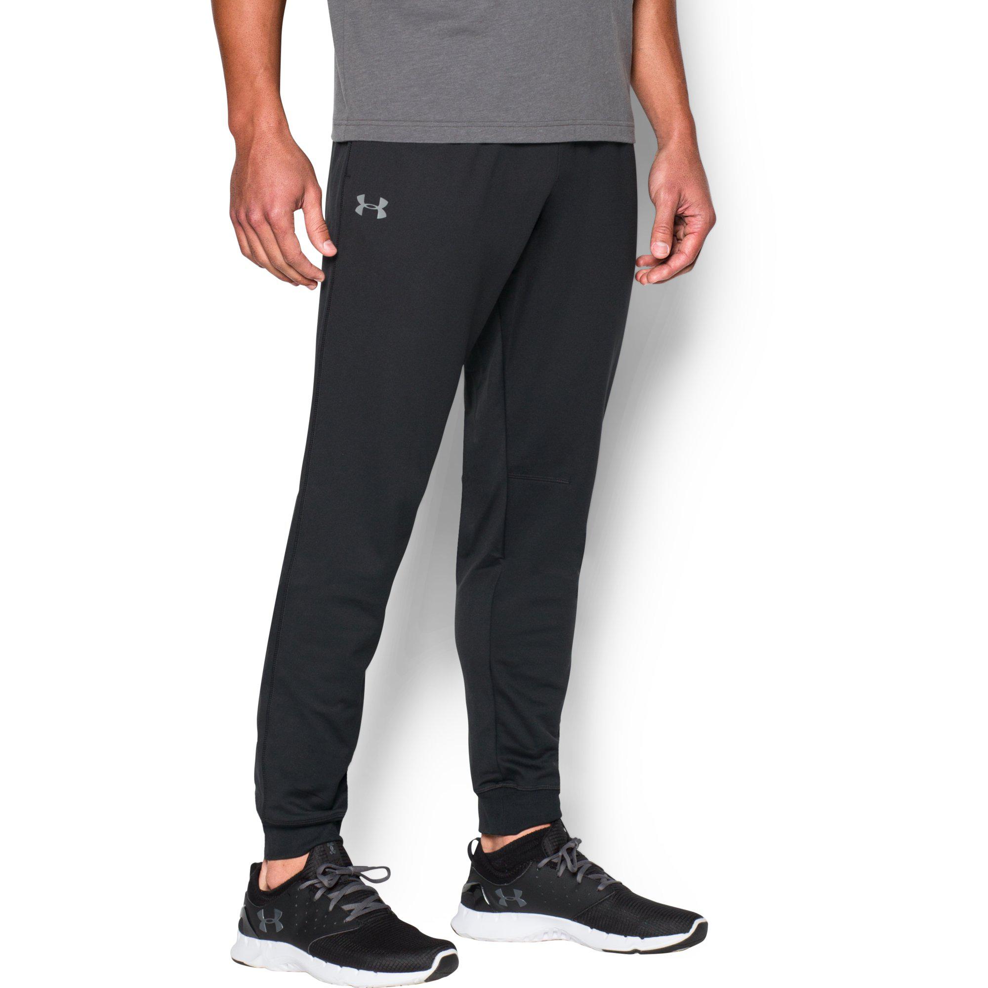 Under Armour Mens Tricot Pants - Black - Tennisnuts.com