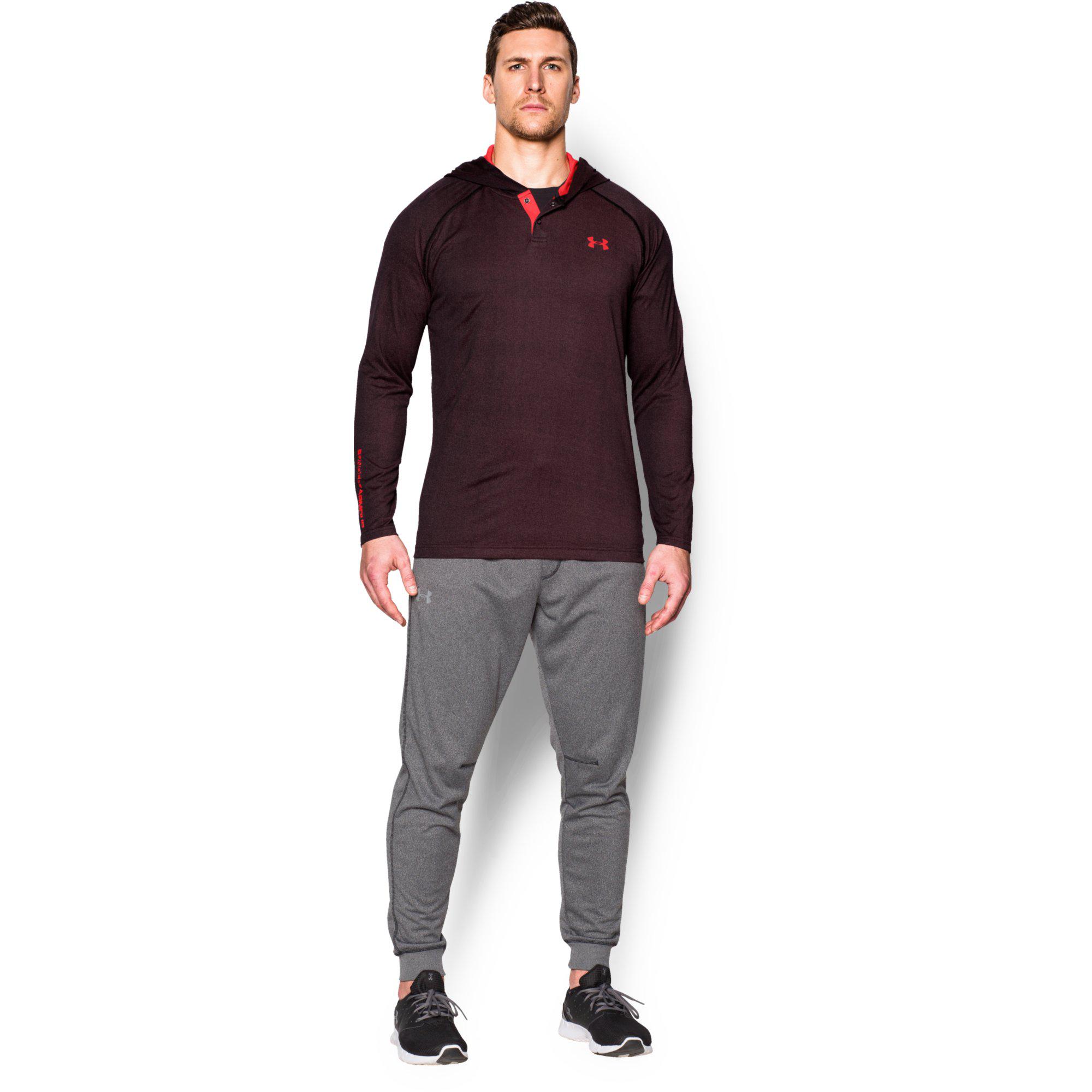 under armour tech popover henley
