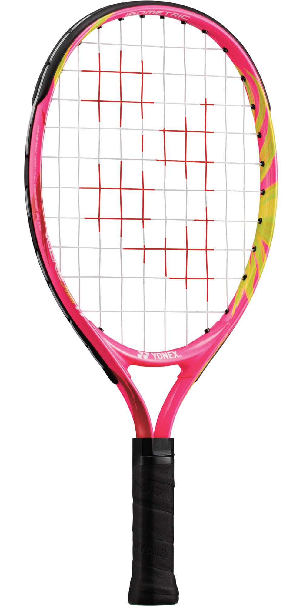 Yonex VCore 17 Inch Junior Tennis Racket Pink/Yellow