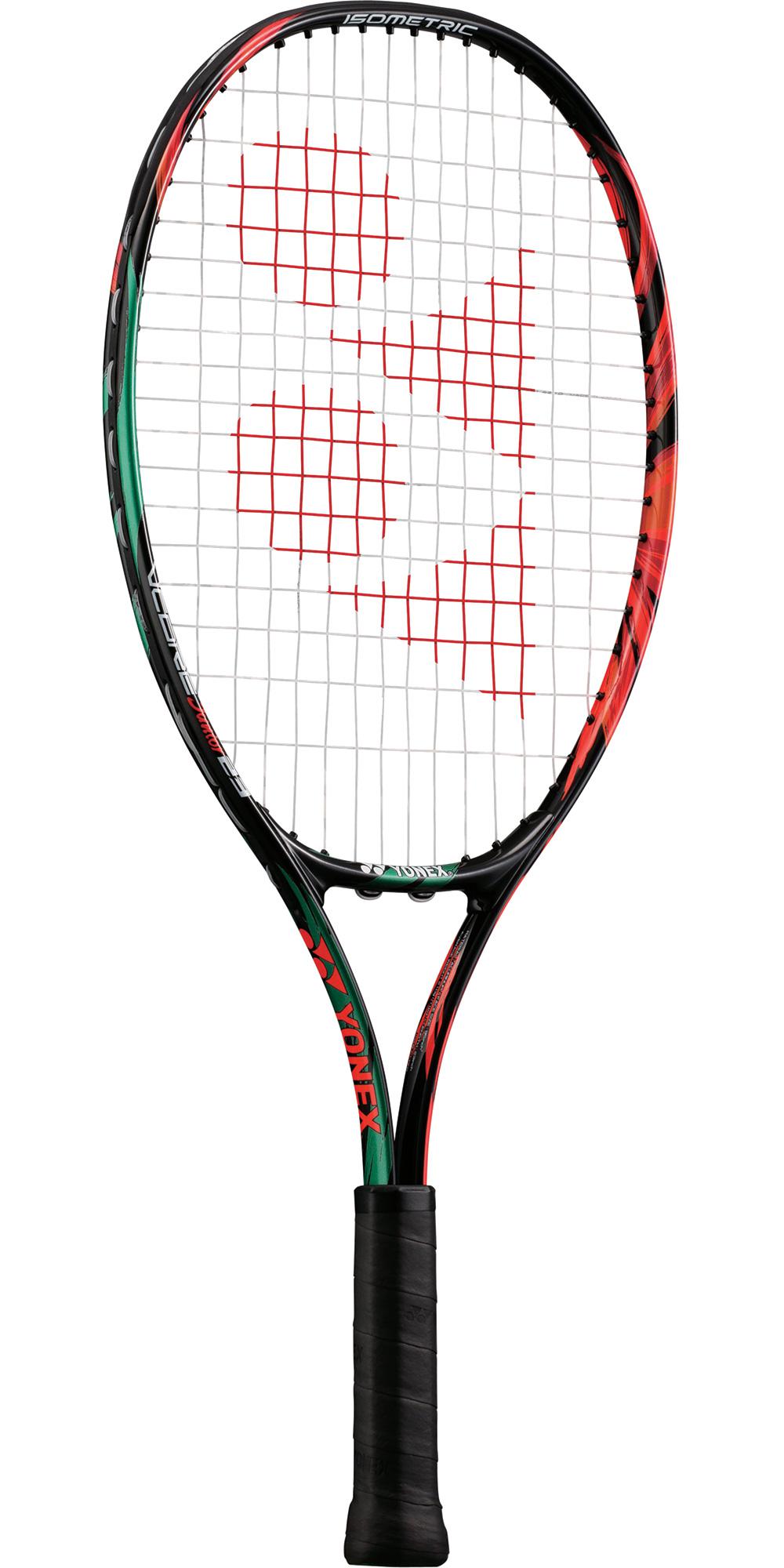 Yonex VCore 23 Inch Junior Tennis Racket - Black/Orange - Tennisnuts.com