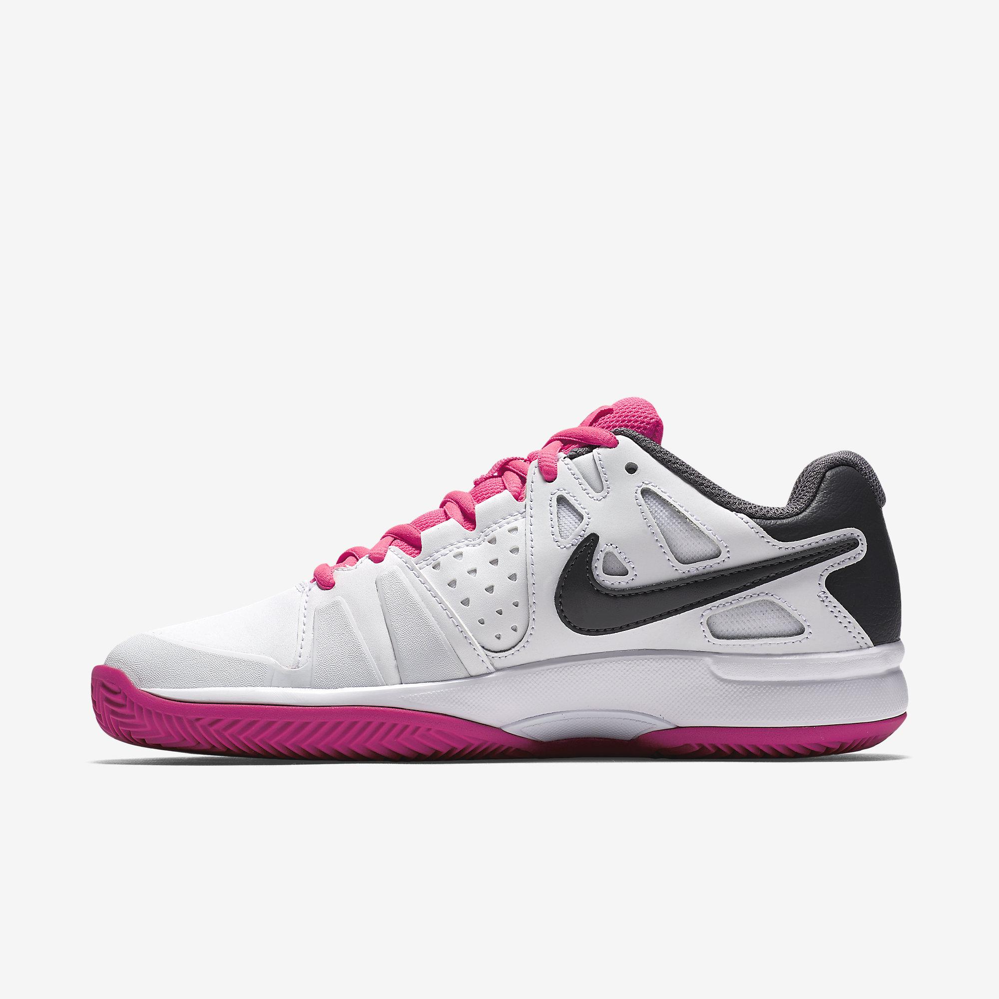 Nike Womens Air Vapor Advantage Clay Court Tennis Shoes - White ...