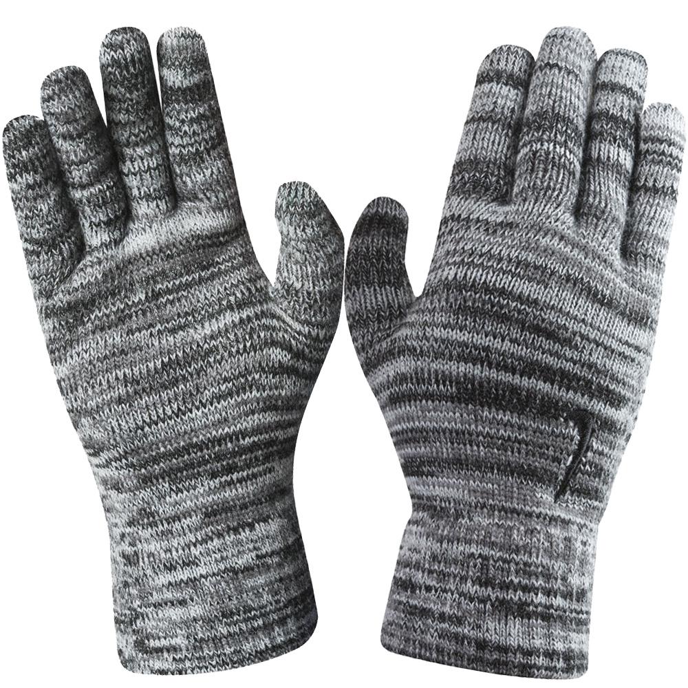 Nike Knitted Grip Tech Gloves Black/Grey