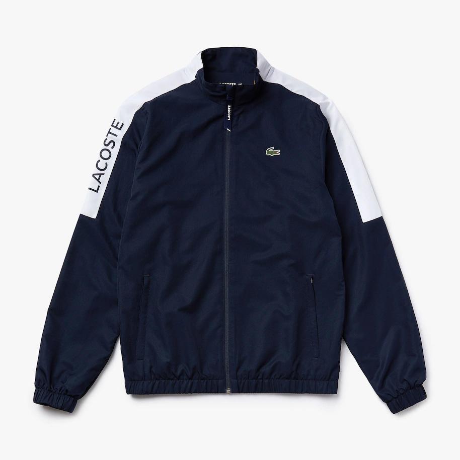 blue lacoste tracksuit bottoms