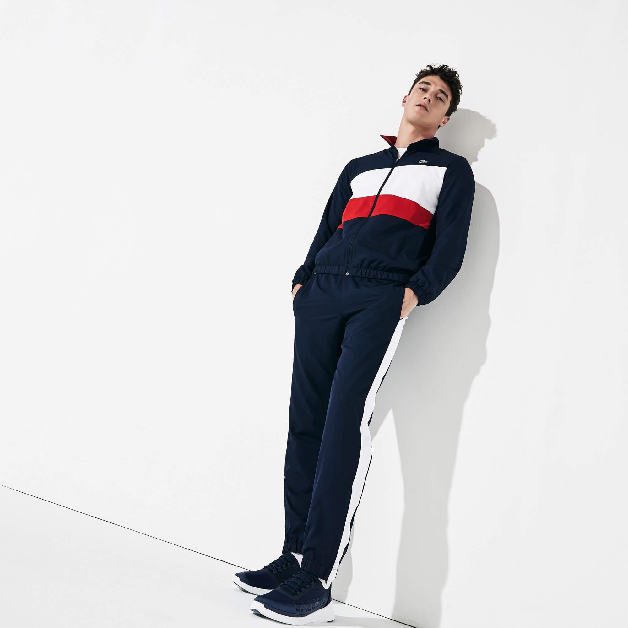 suede sweatsuit mens