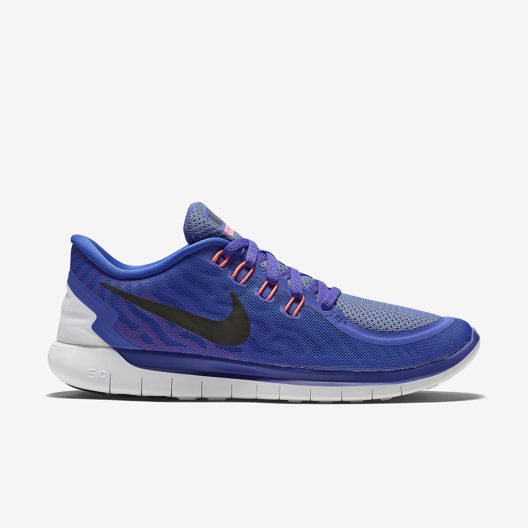 Nike Womens Free 5.0+ Running Shoes - Persian Violet - Tennisnuts.com