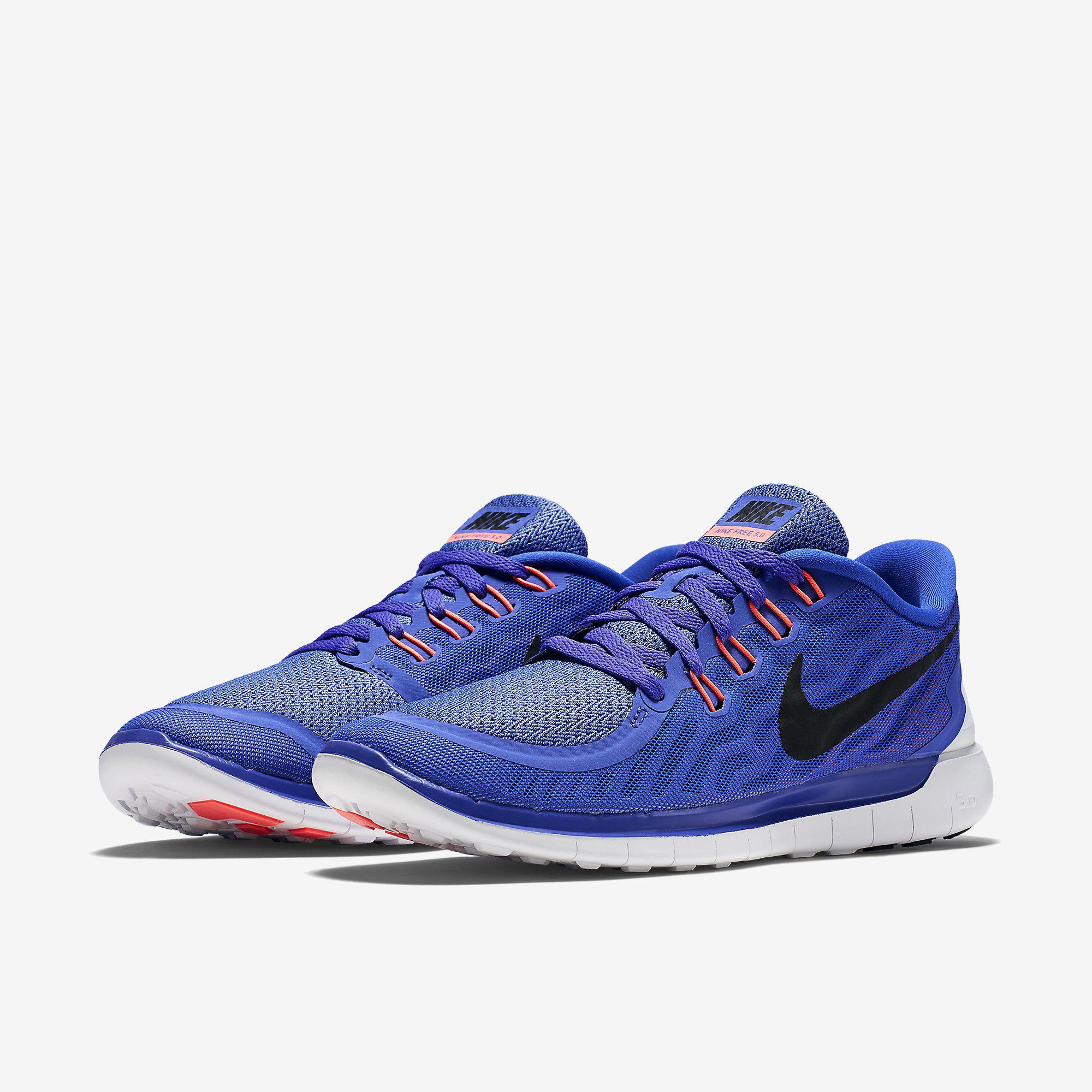 Nike Womens Free 5.0+ Running Shoes - Persian Violet - Tennisnuts.com