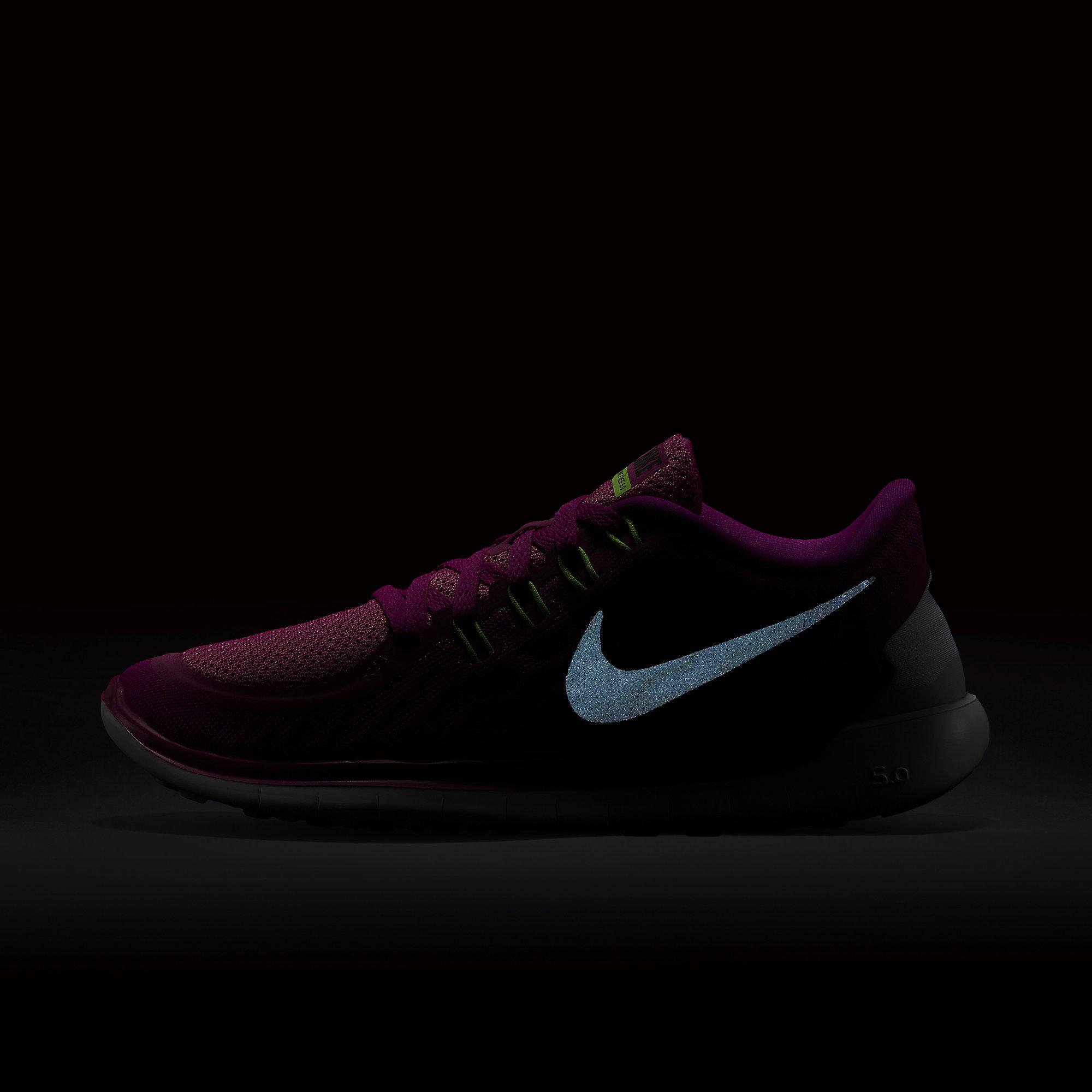 Nike Womens Free 5.0+ Running Shoes - Fuchsia Flash/Pink Pow ...