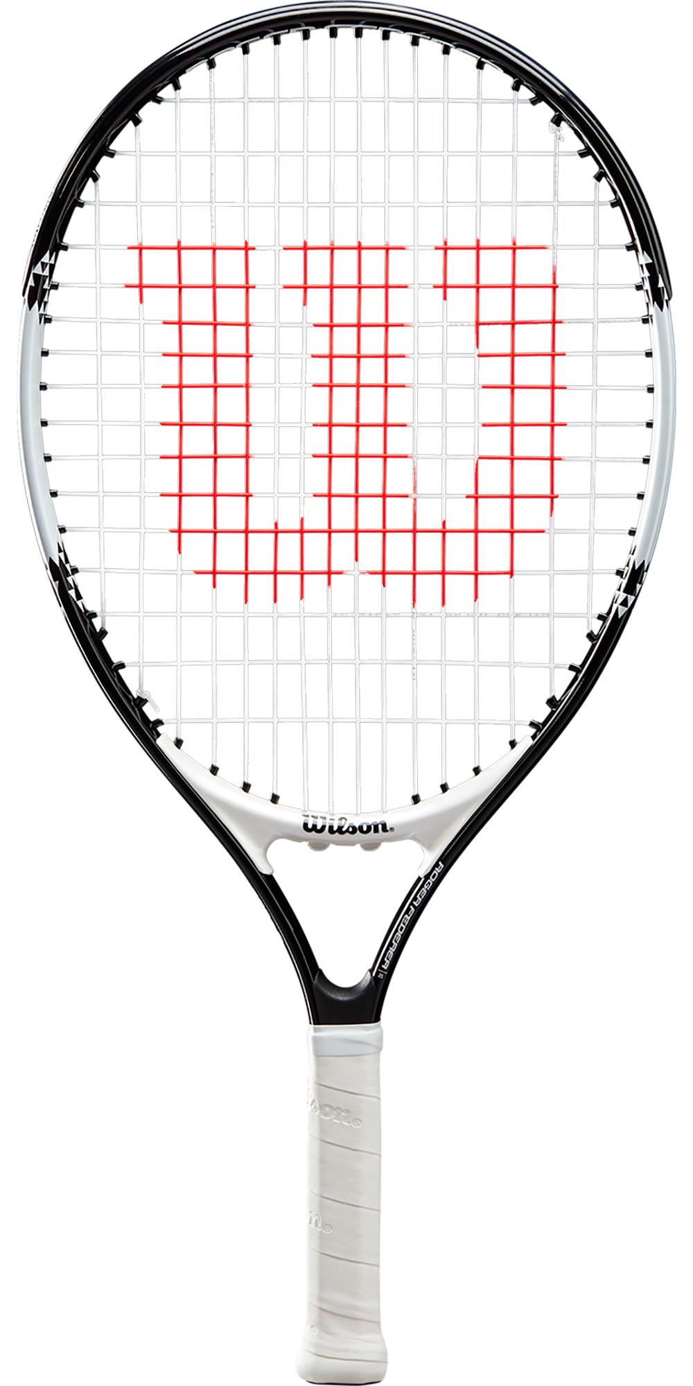 Wilson Roger Federer 21 Inch Junior Tennis Racket Black/White