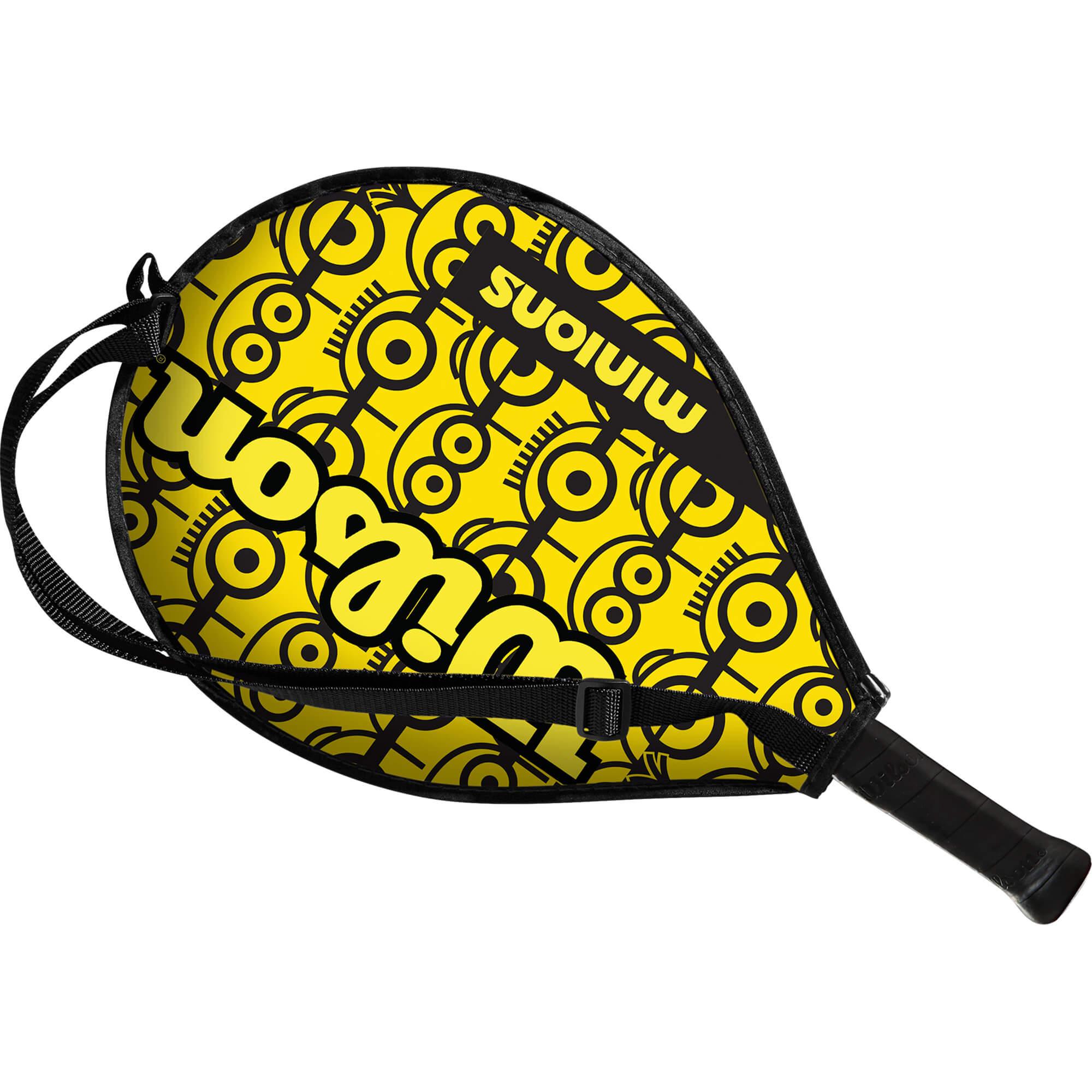 Wilson x Minions 17 Inch Junior Aluminium Tennis Racket