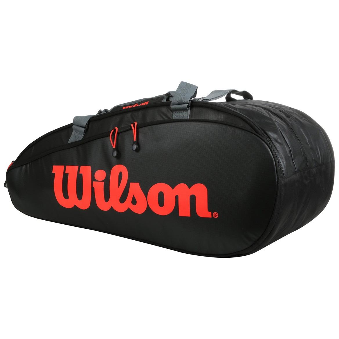 Wilson Tour 3 Comp Clash 12 Racket Bag Black/Red