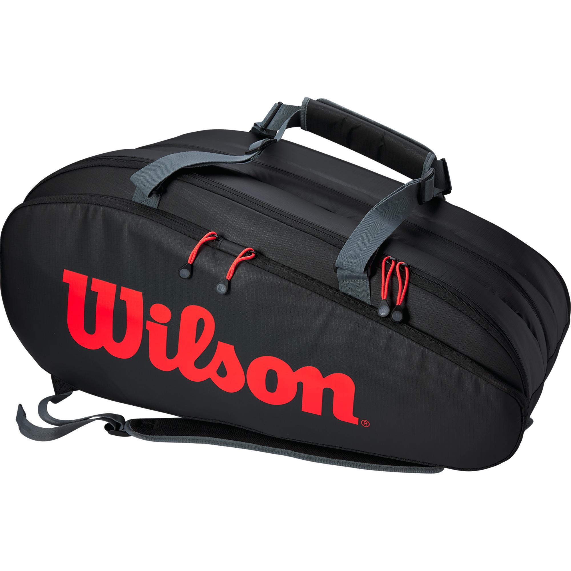Wilson Tour Clash 15 Racket Bag Black/Red