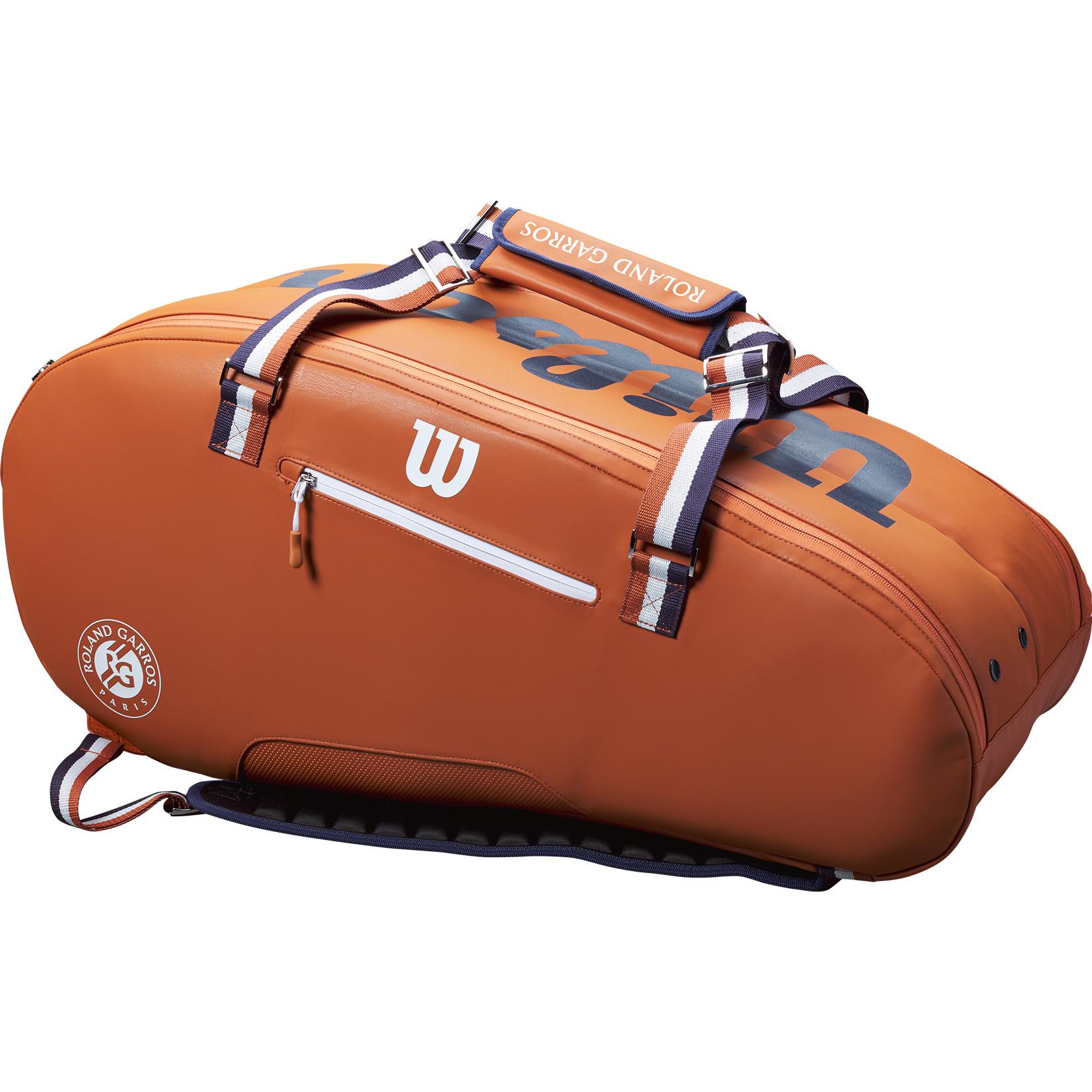 Wilson Roland Garros Tour 12 Racket Bag Clay/Navy/White