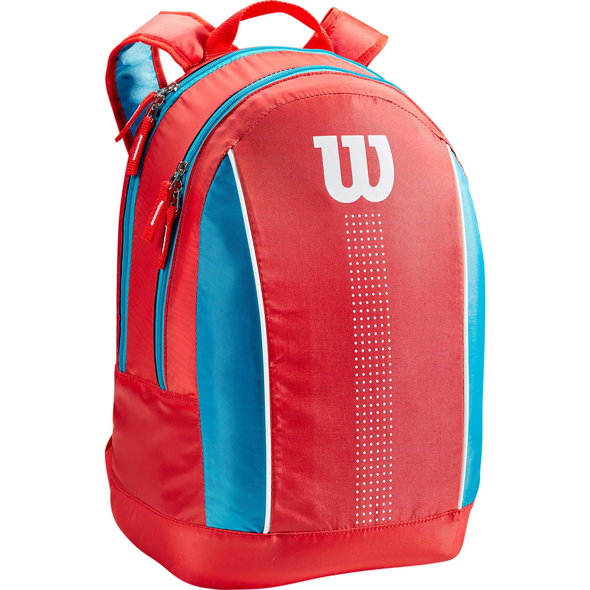 Wilson Junior Backpack Coral/Blue