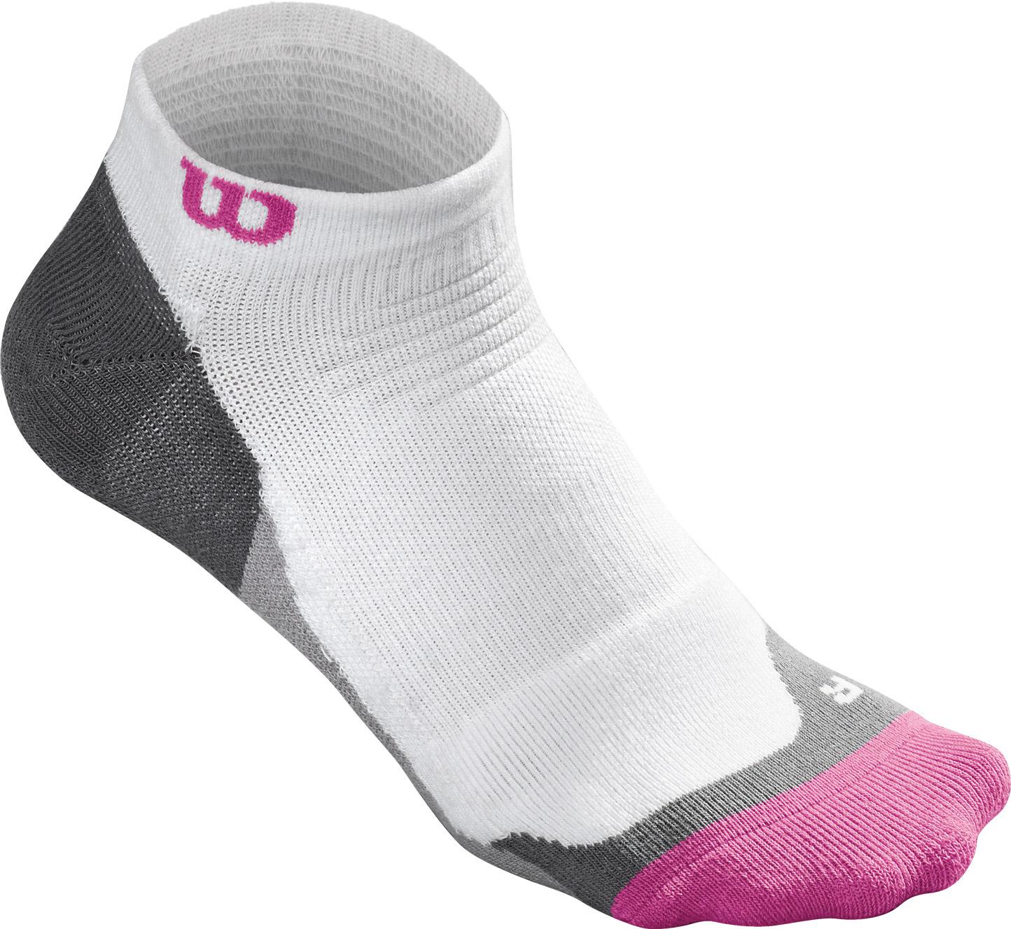 Wilson Womens High End NoShow Socks (1 Pair) White (Size 49