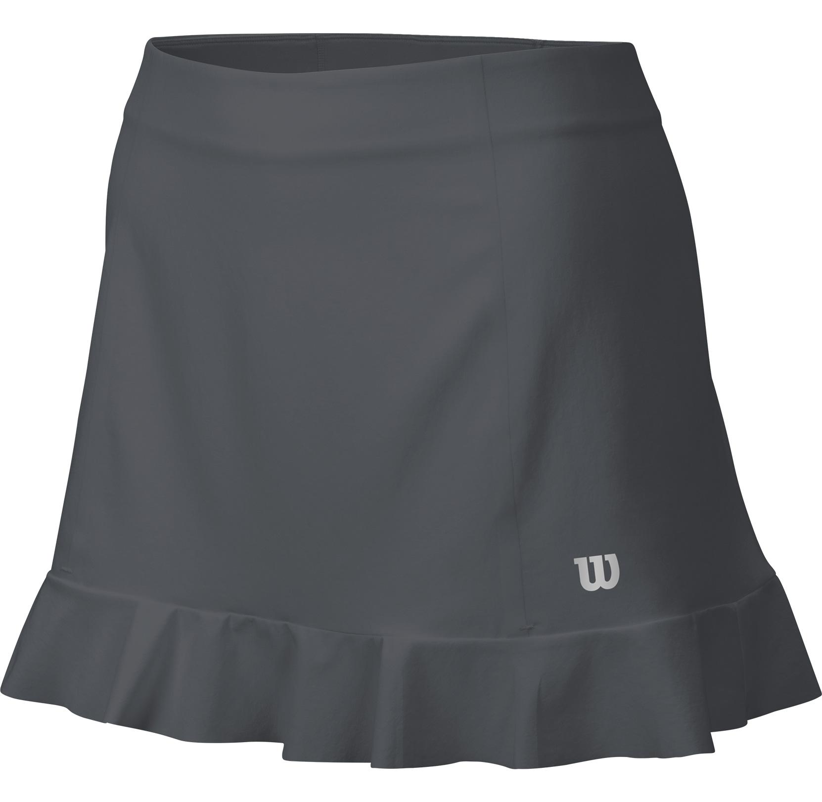 Wilson Womens Star Ruffel Stretch 12.5 Inch Skirt - Dark Grey ...