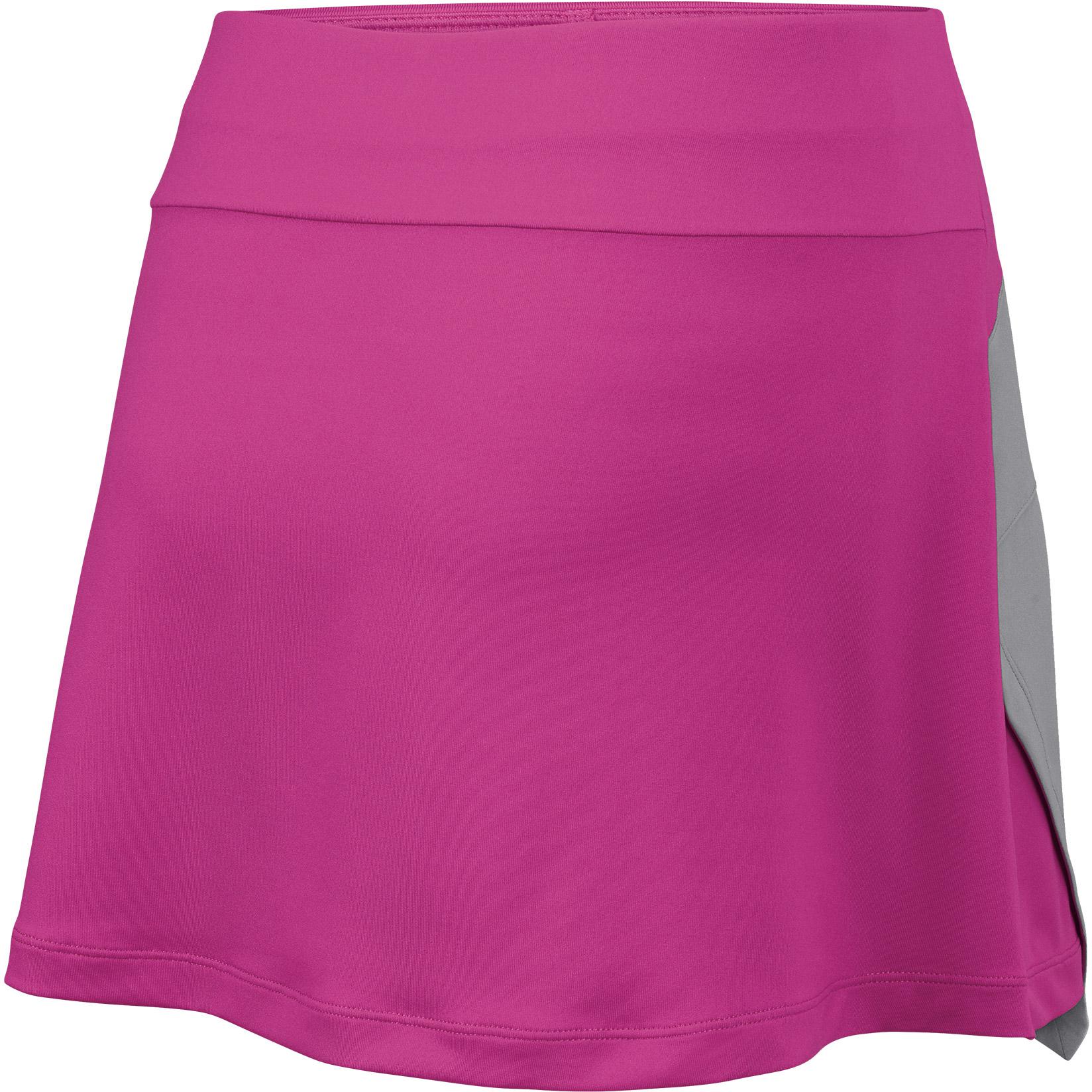Wilson Womens Summer Woven 12.5 Inch Skirt - Grey/Rose - Tennisnuts.com