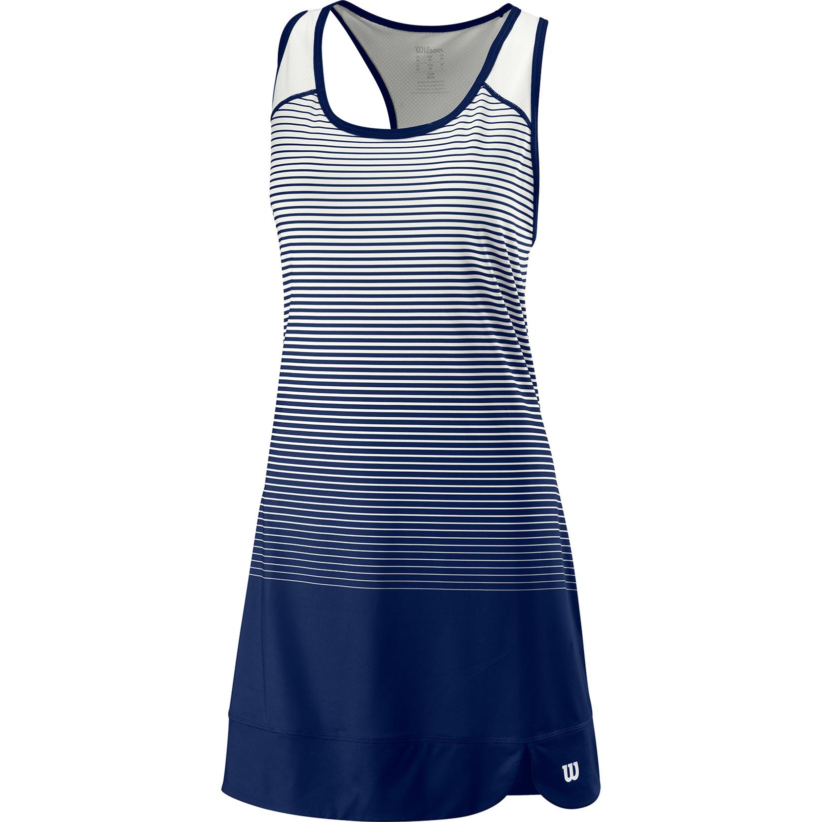 Wilson Womens Team Match Dress Blue Depths