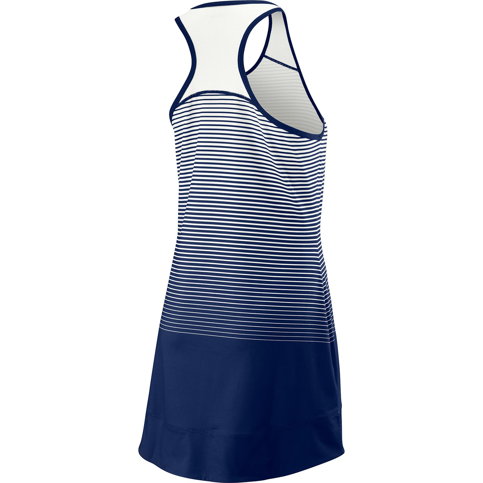 Wilson Womens Team Match Dress Blue Depths