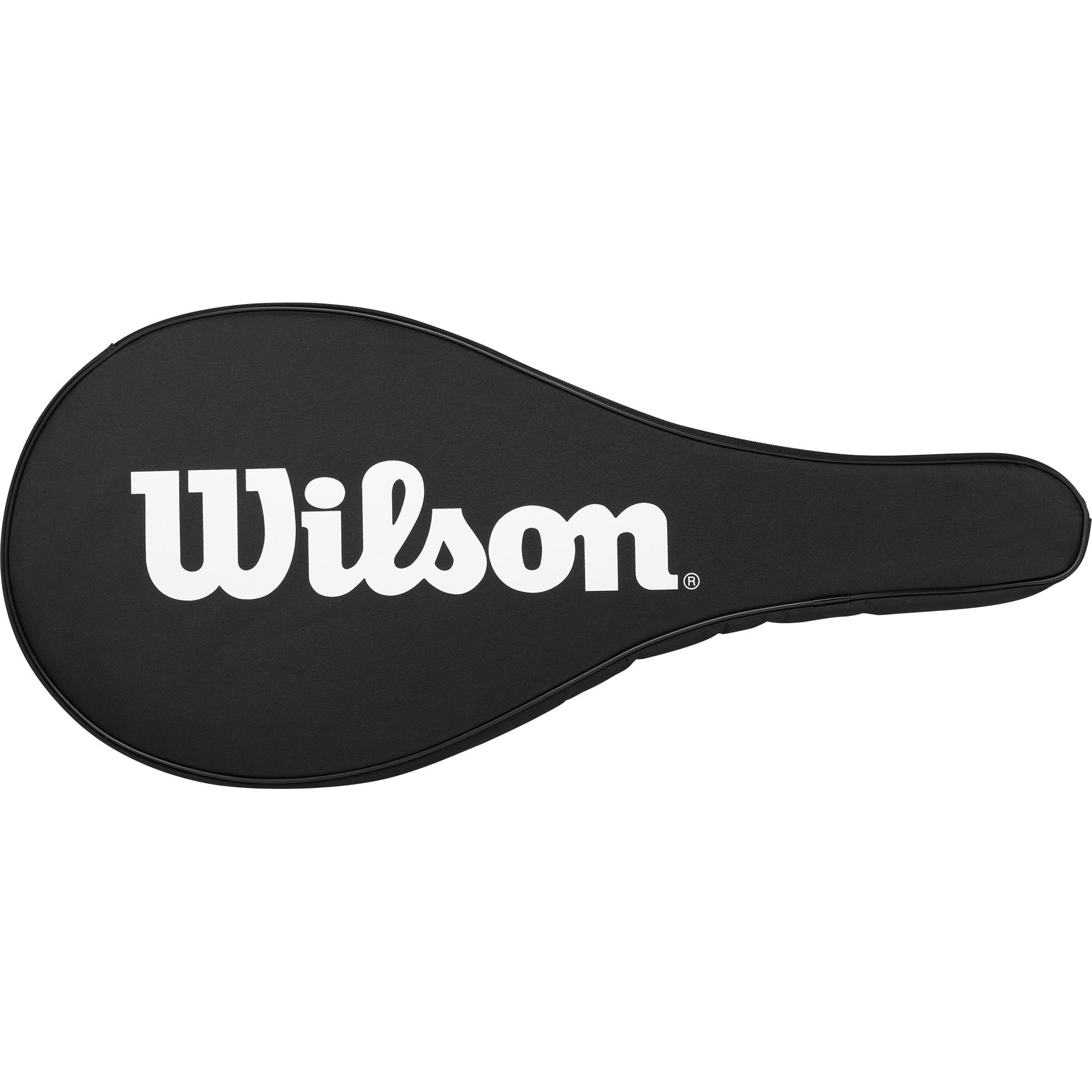 Wilson Tennis Racquet Full Cover Case Racket Protection Black Shoulder Straps 