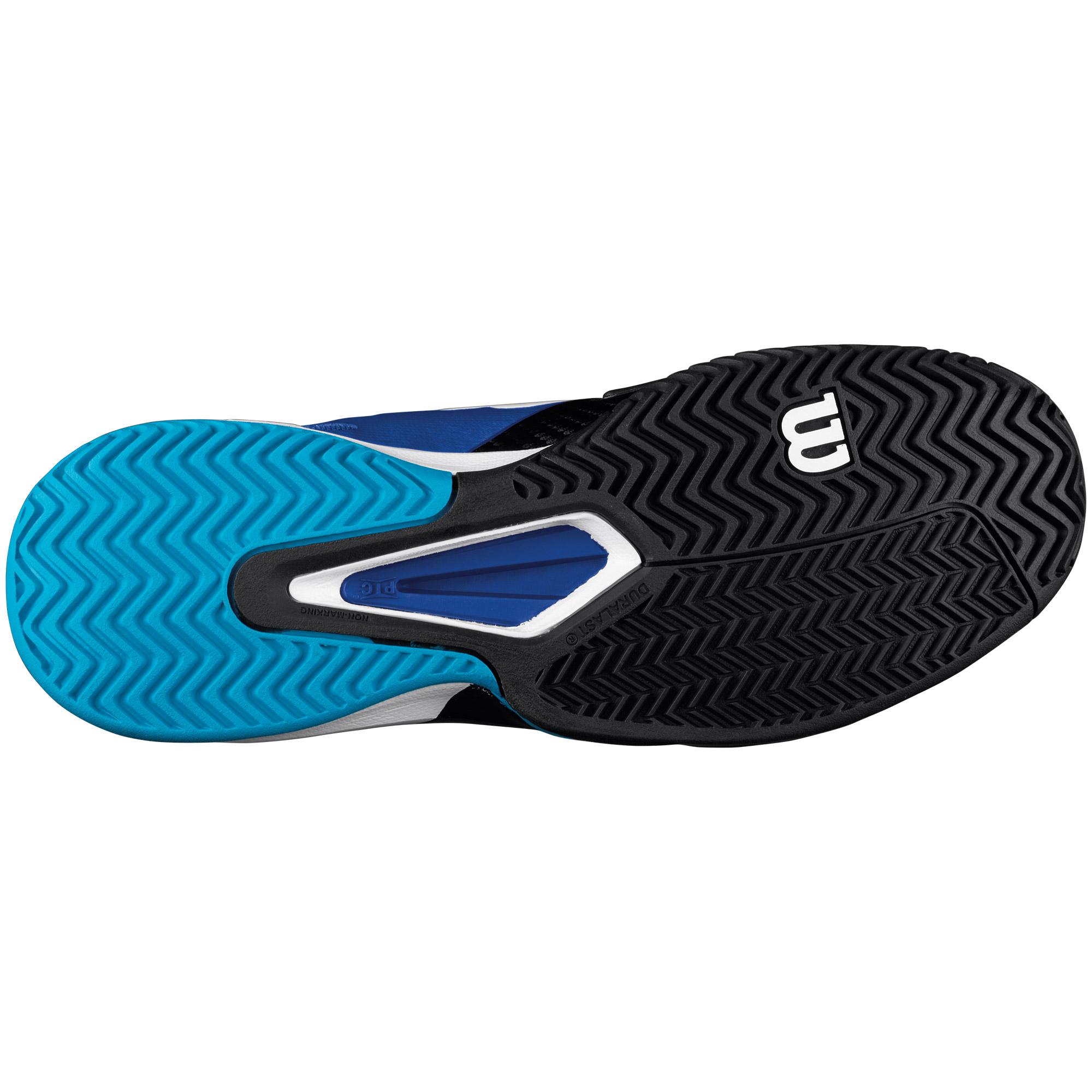 Blue/Blue WRS319740 Brand New! Wilson Mens Rush Pro 2.0 Tennis Shoes