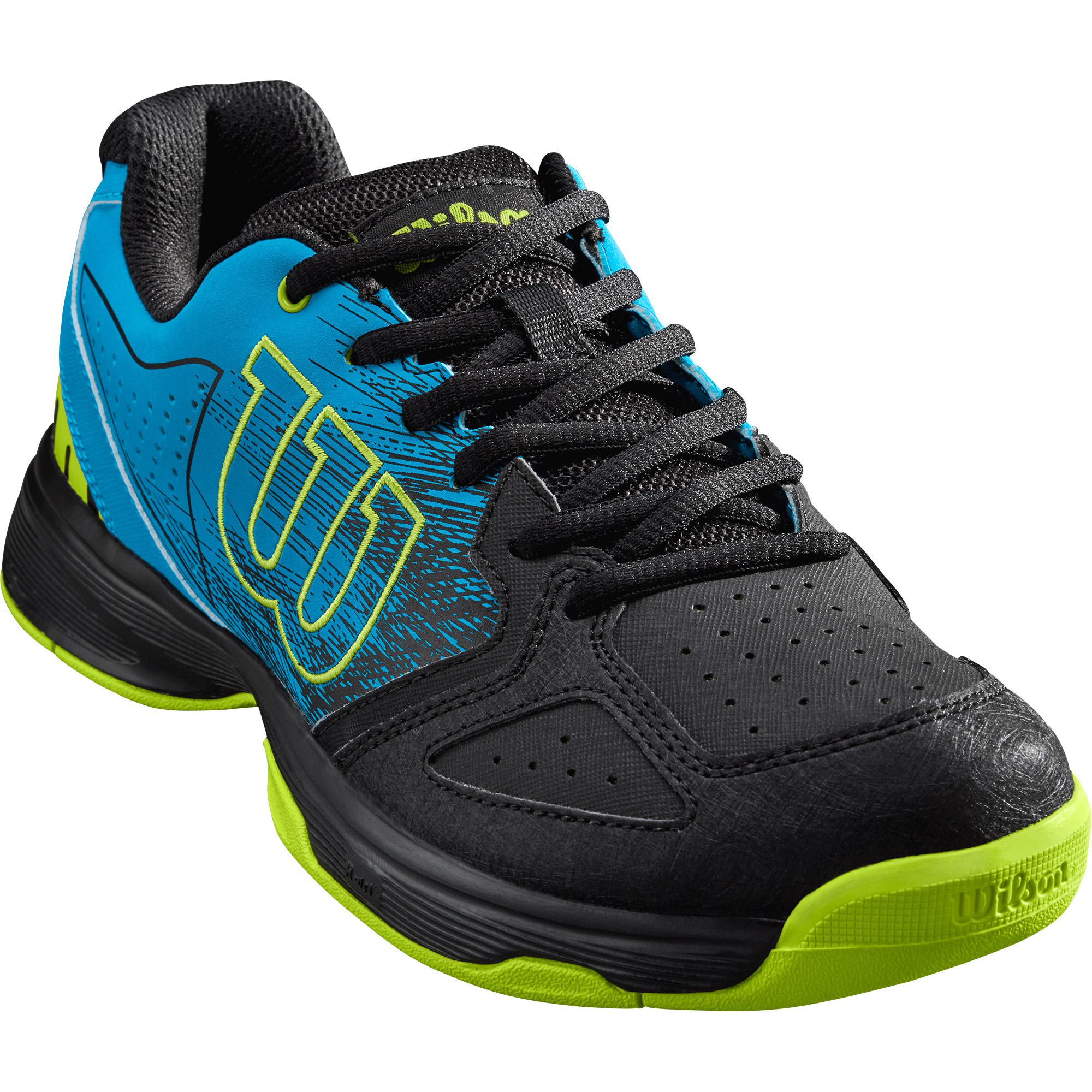 Wilson Kids Stroke Tennis Shoes - Hawaiian Surf/Black - Tennisnuts.com