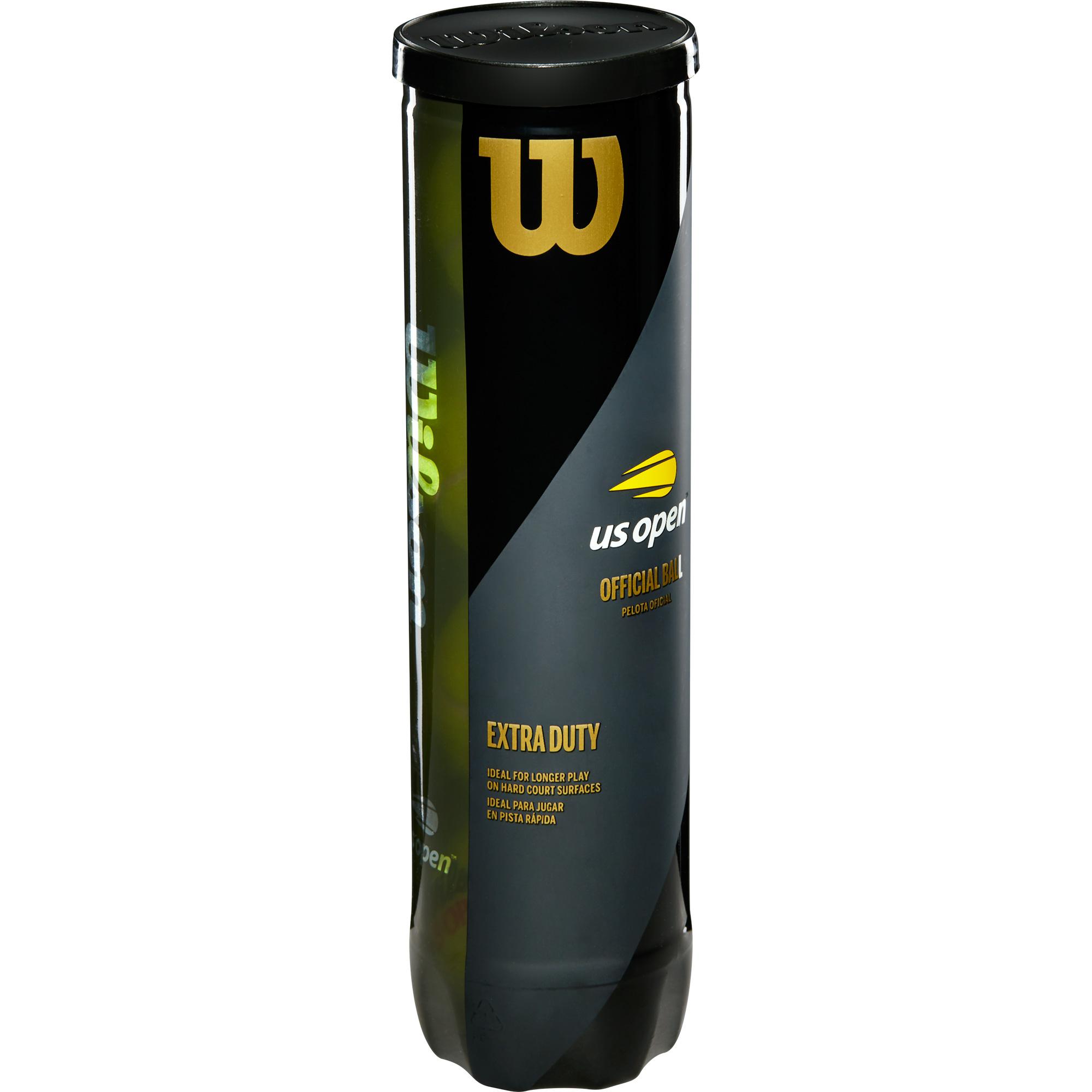 Wilson US Open Tennis Balls (4 Ball Can)