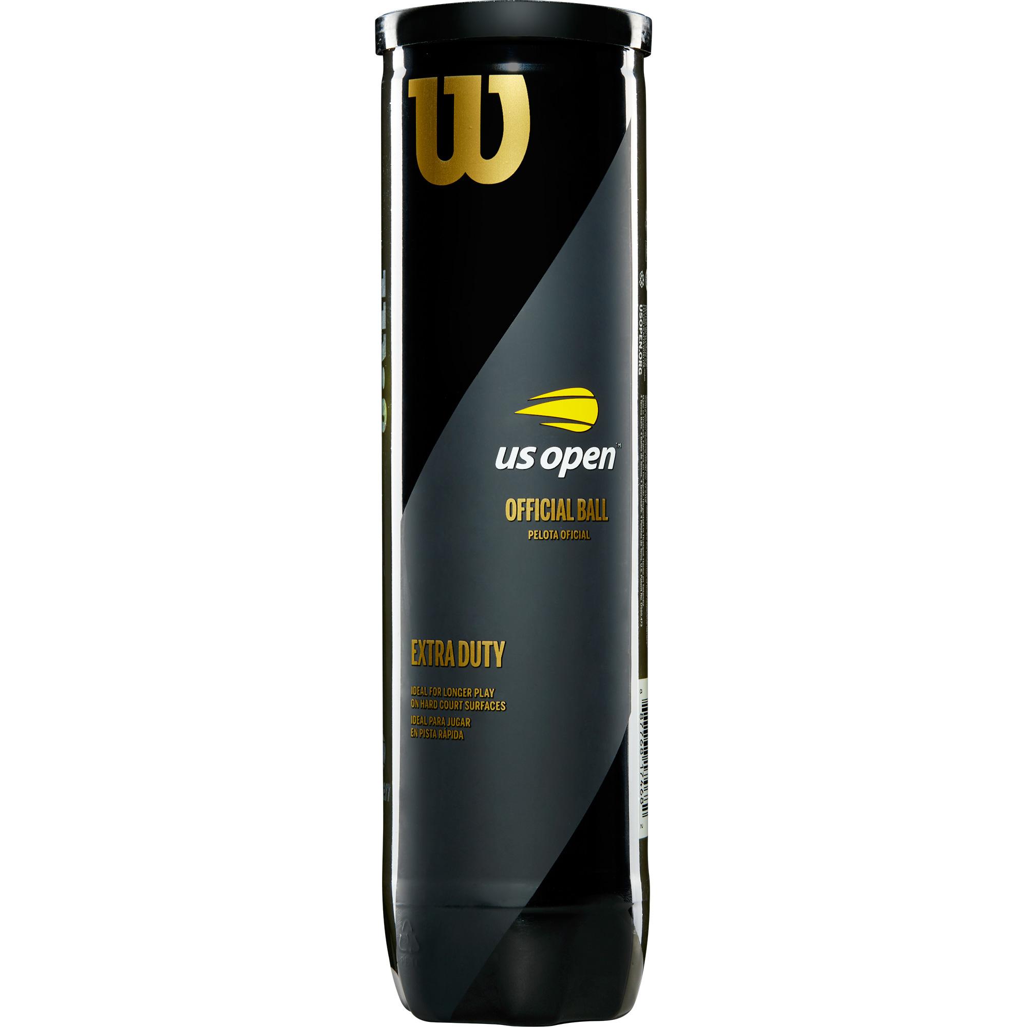 Wilson US Open Tennis Balls (4 Ball Can)