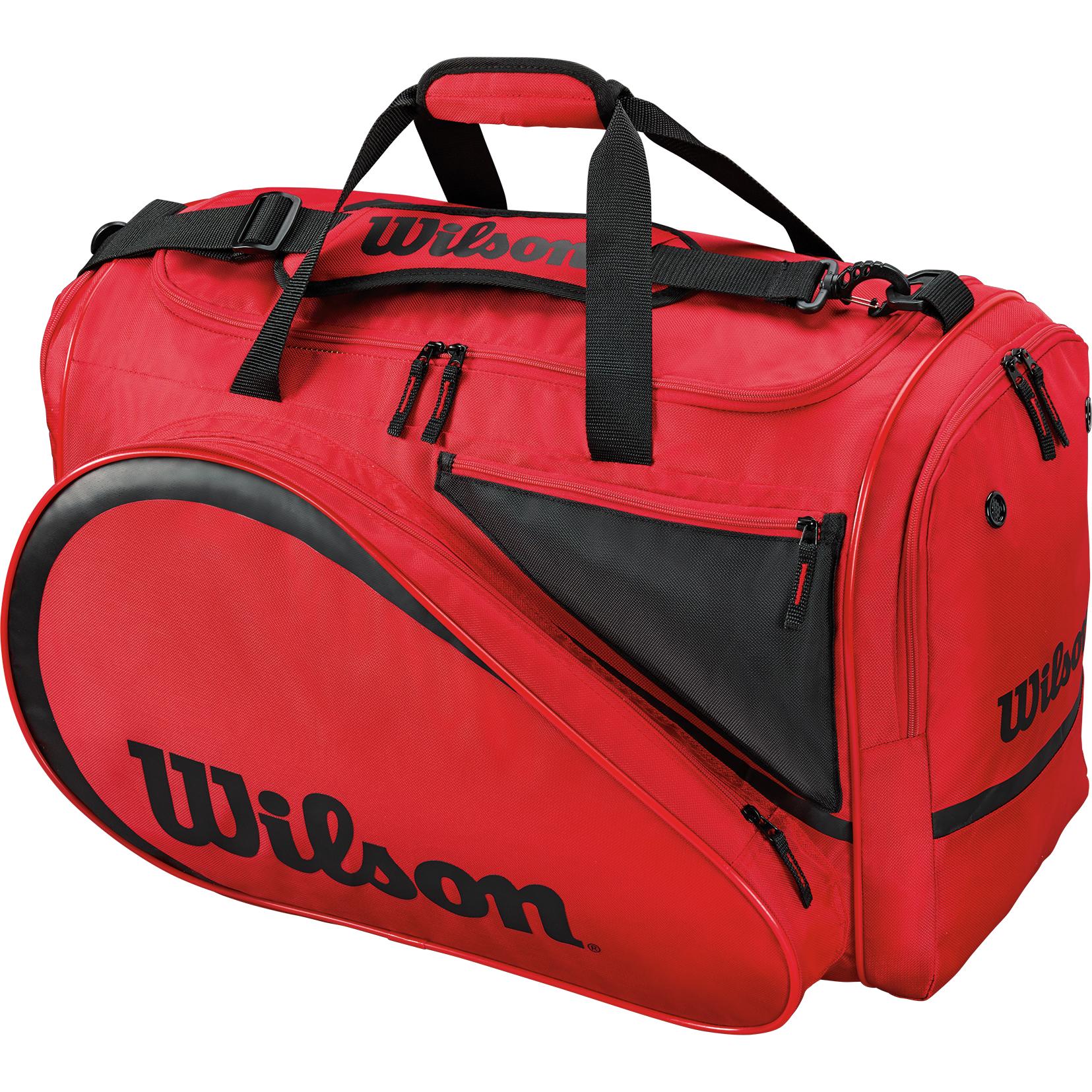 Wilson All Gear 9 Racket Padel Tennis Bag Red
